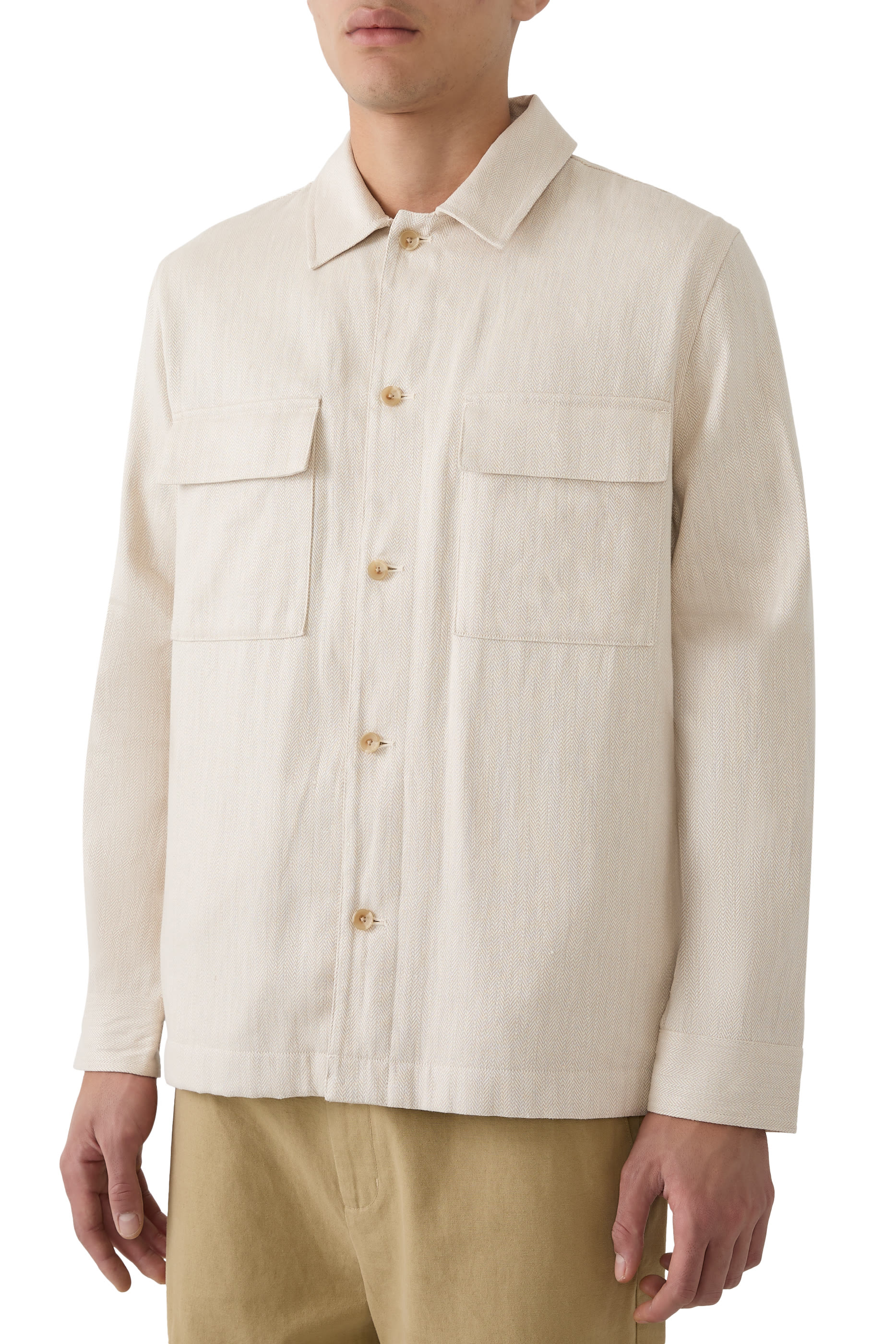 Linen Shirt Jacket