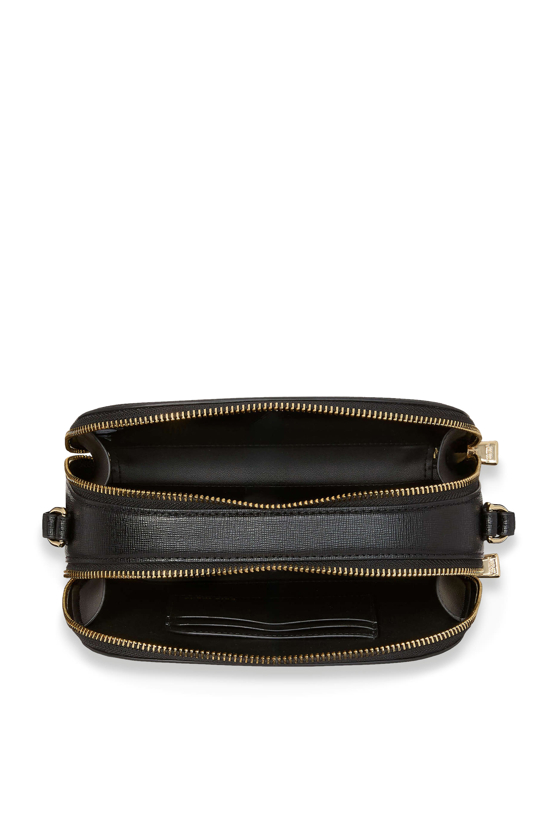 Devin Double Zip Dome Crossbody Bag