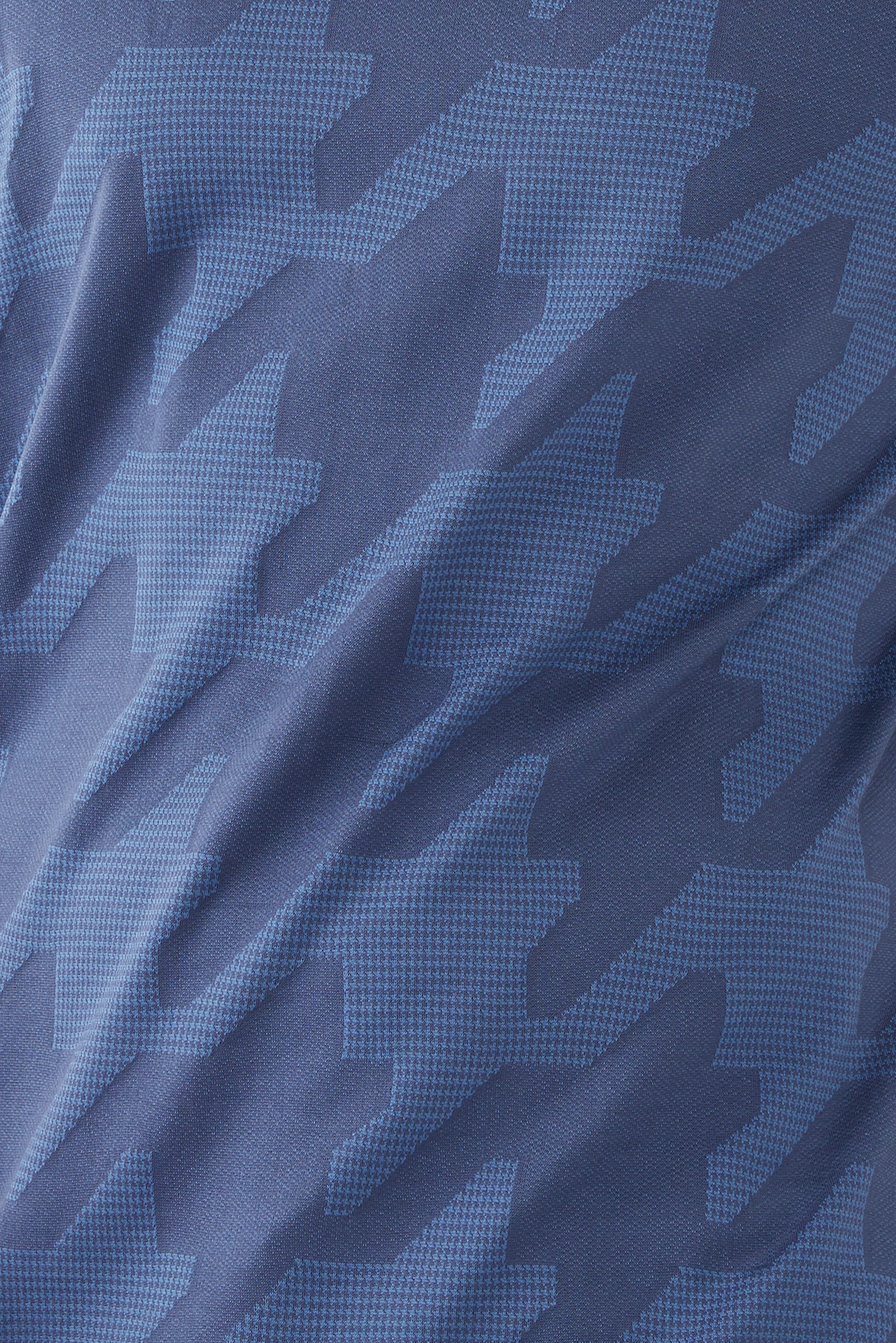 C-Thompson Shirt Mercerized-Cotton T-Shirt with Houndstooth Jacquard