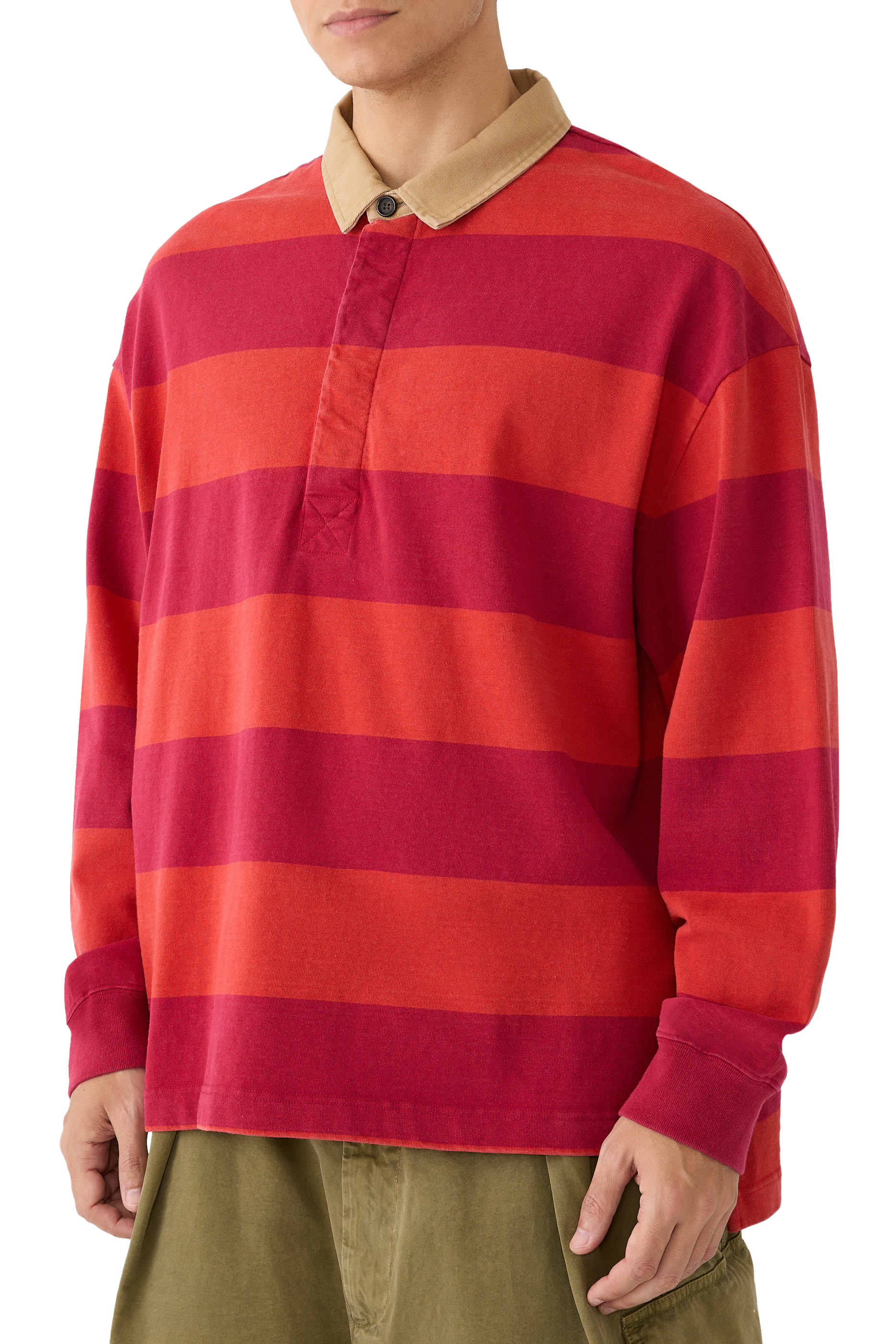 Oversized Rugby Polo Shirt