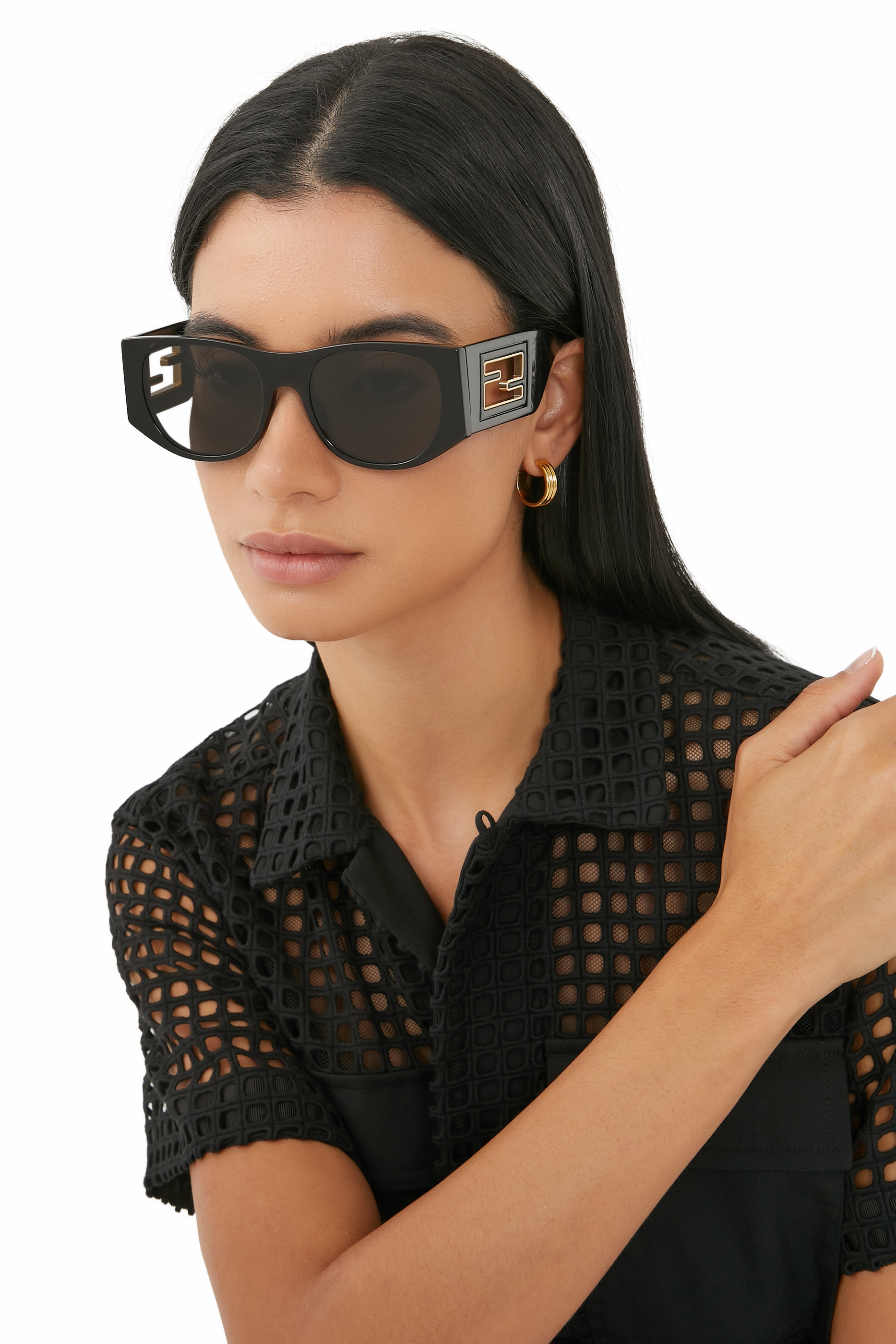 Baguette Acetate Sunglasses