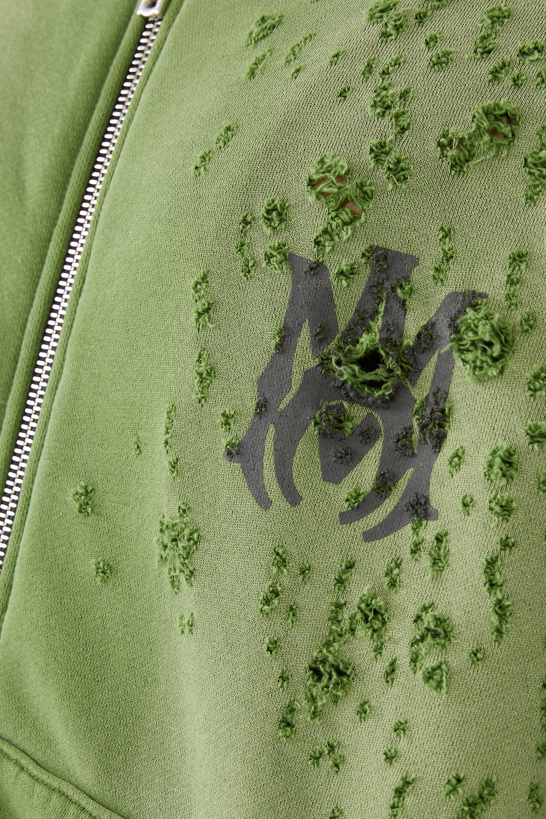 MA Logo Shotgun Zip Hoodie