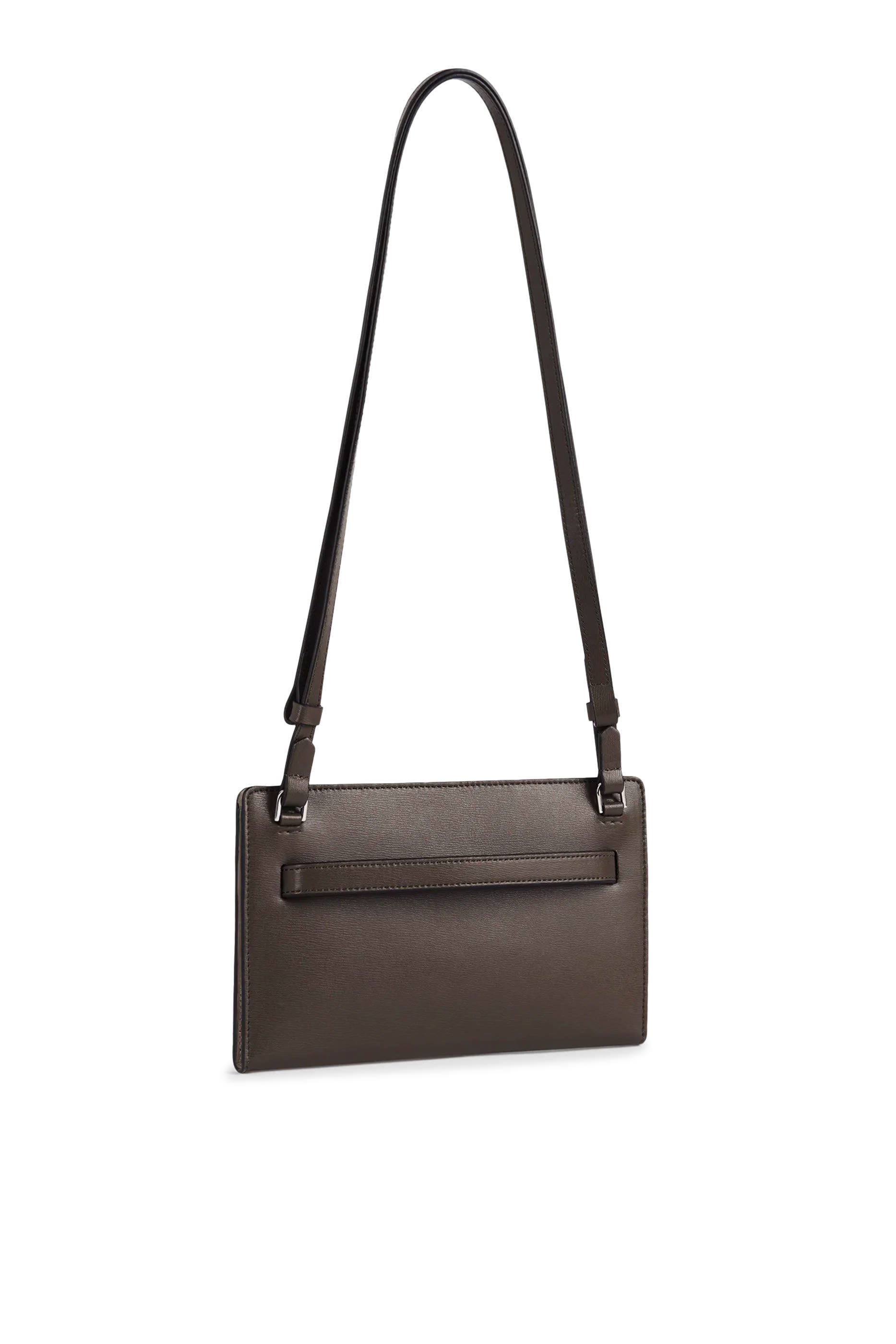  Belted Leather Crossbody Bag