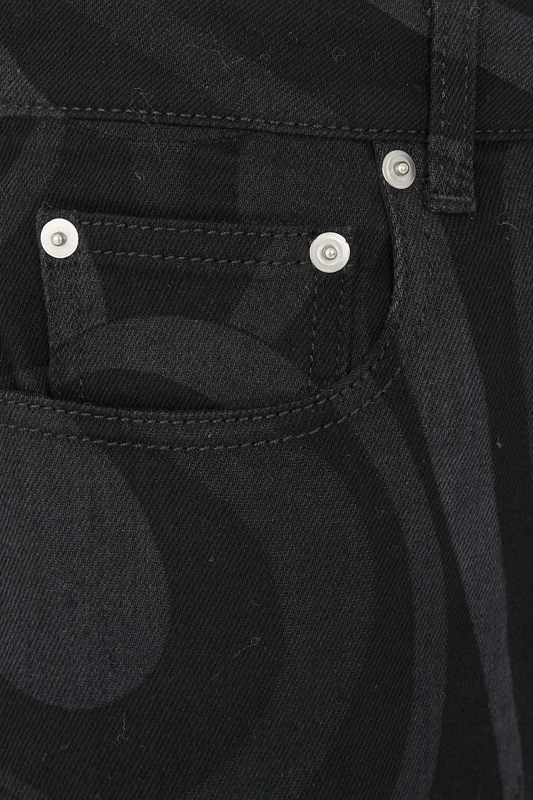 Marmo-Print Wide-Leg Jeans