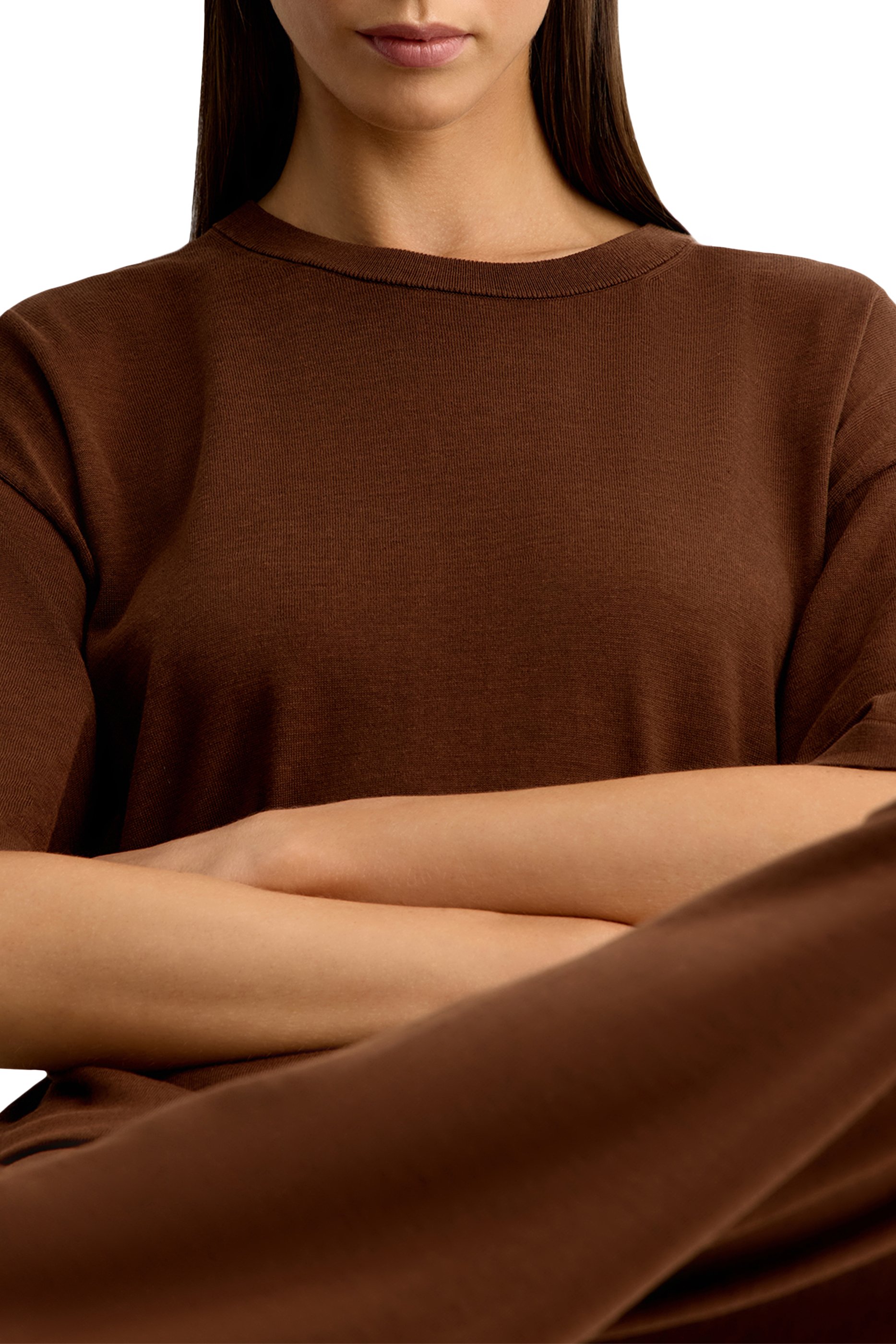 Silk-Jersey Relaxed T-Shirt