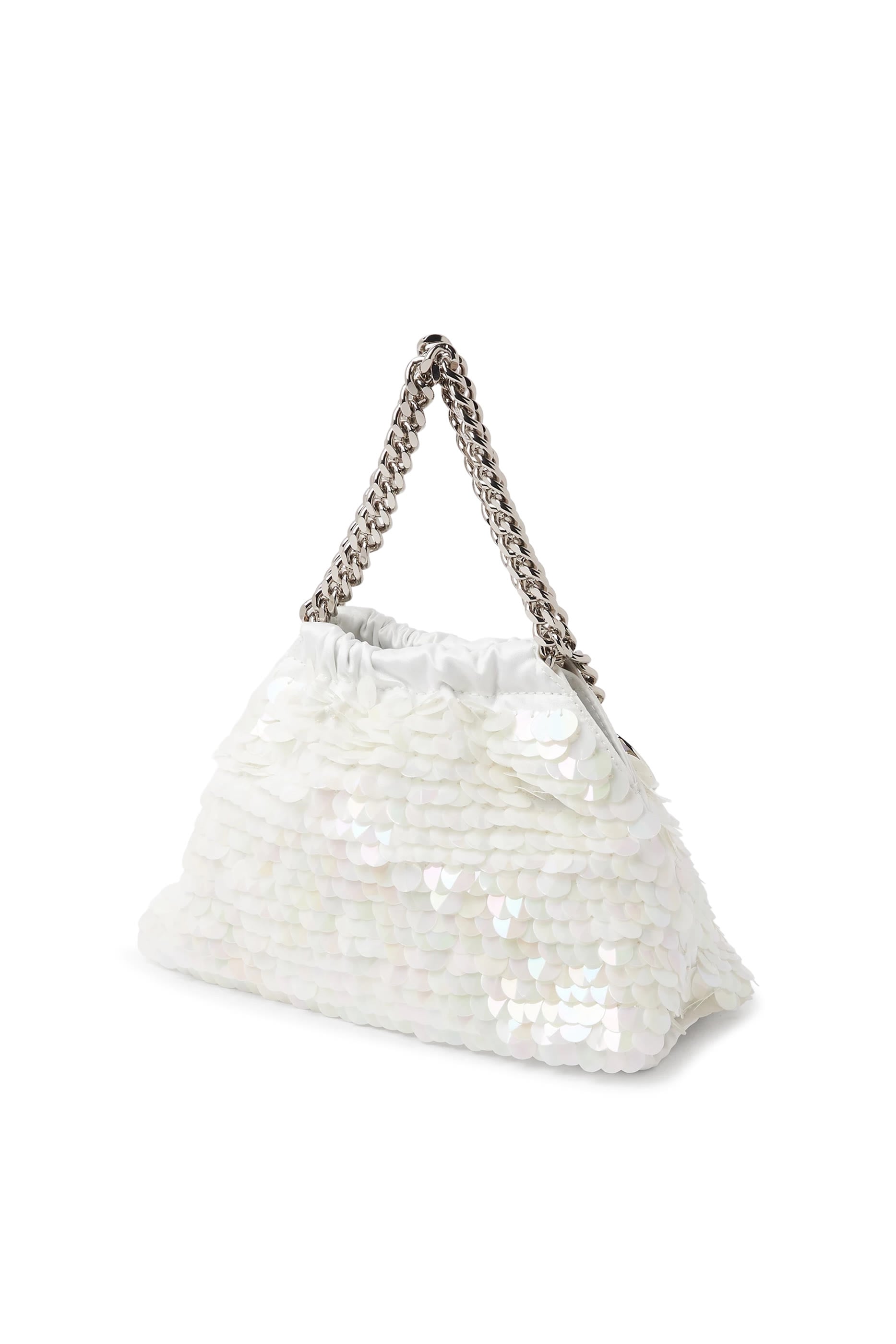 Falabella Mini Sequin-Embellished Drawstring Bag