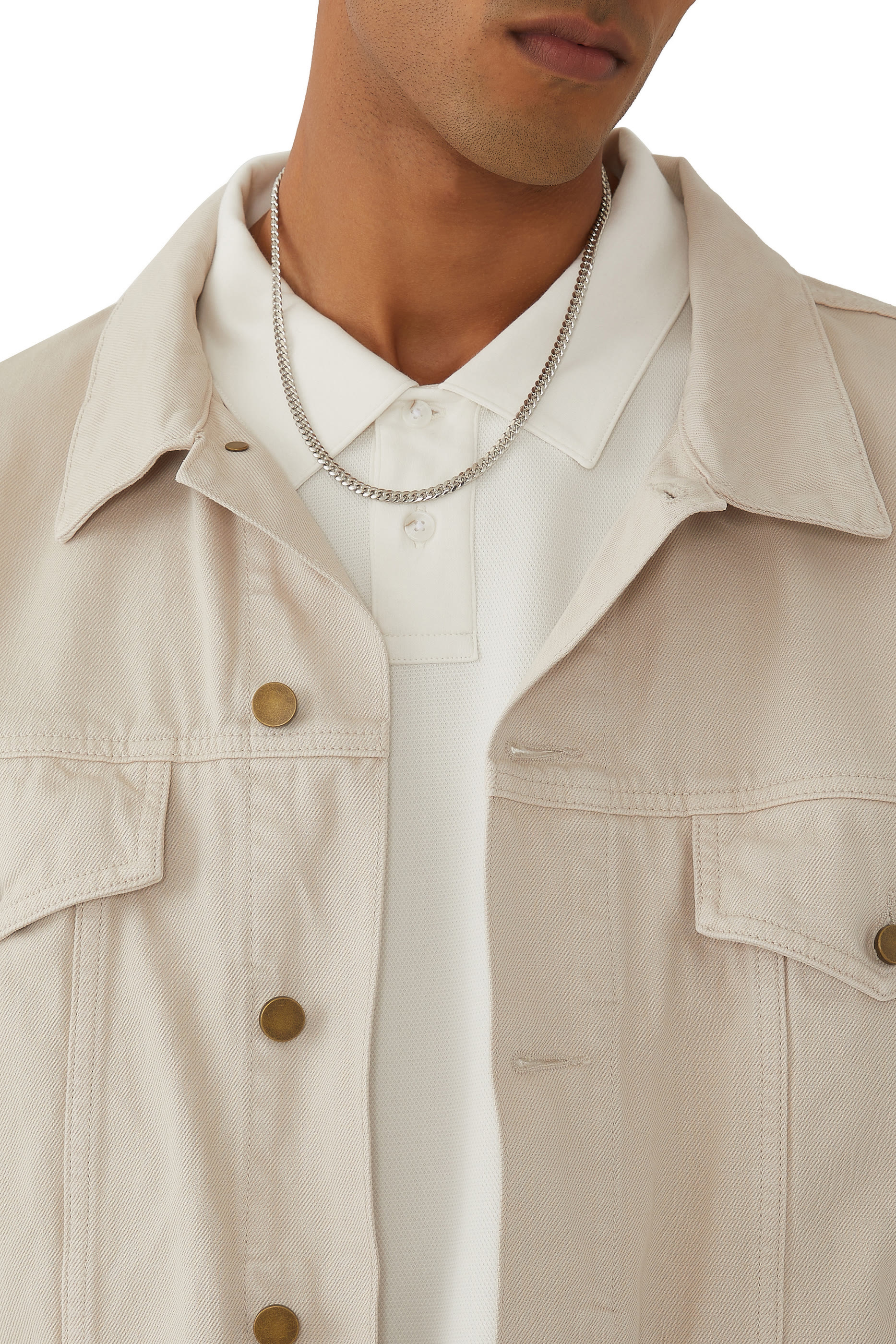 Thin Edge Chain Necklace