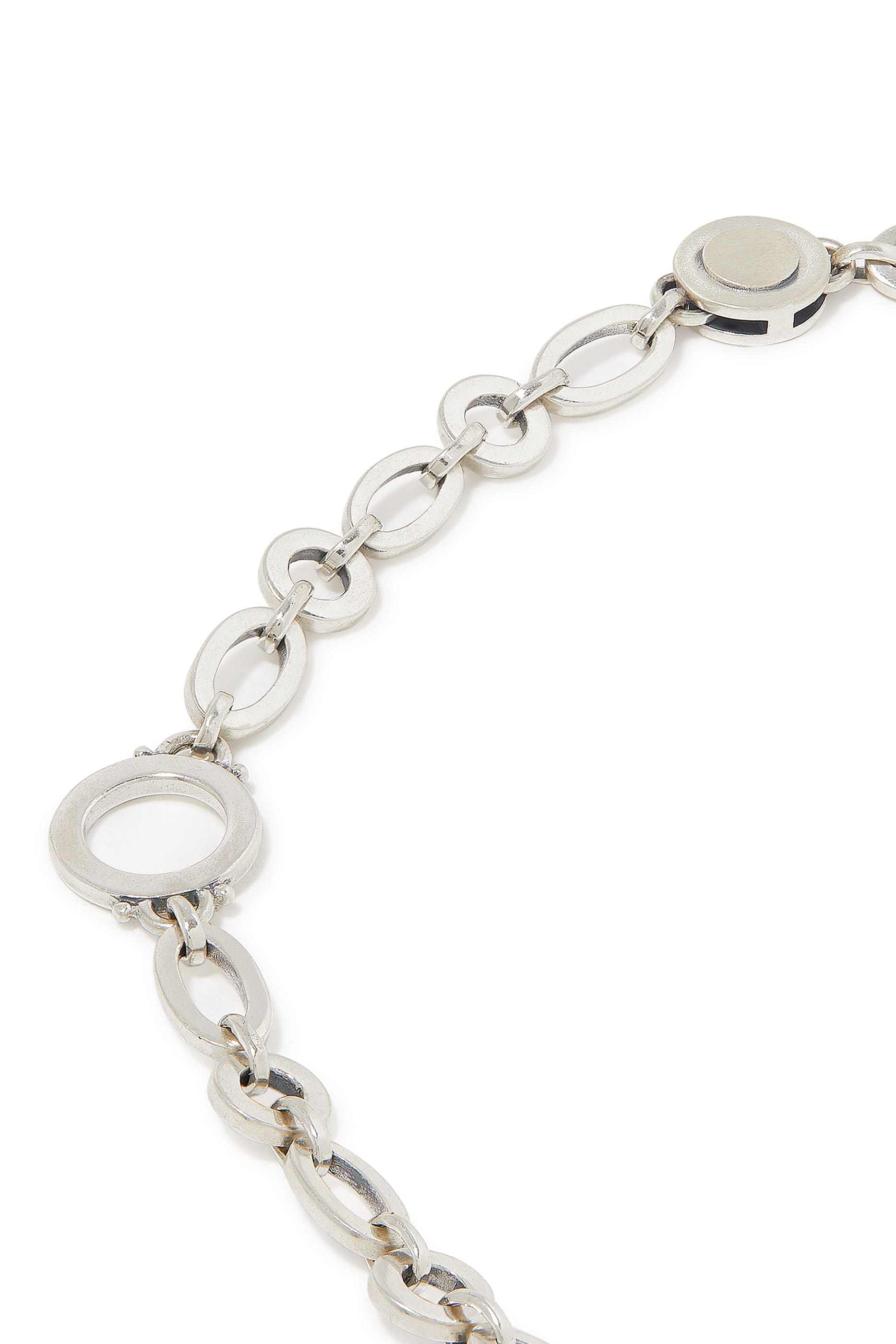 Love and Rebirth Multi-way Necklace, 18k Gold with Sterling Silver, Rhodolite, Garnet, Turquoise