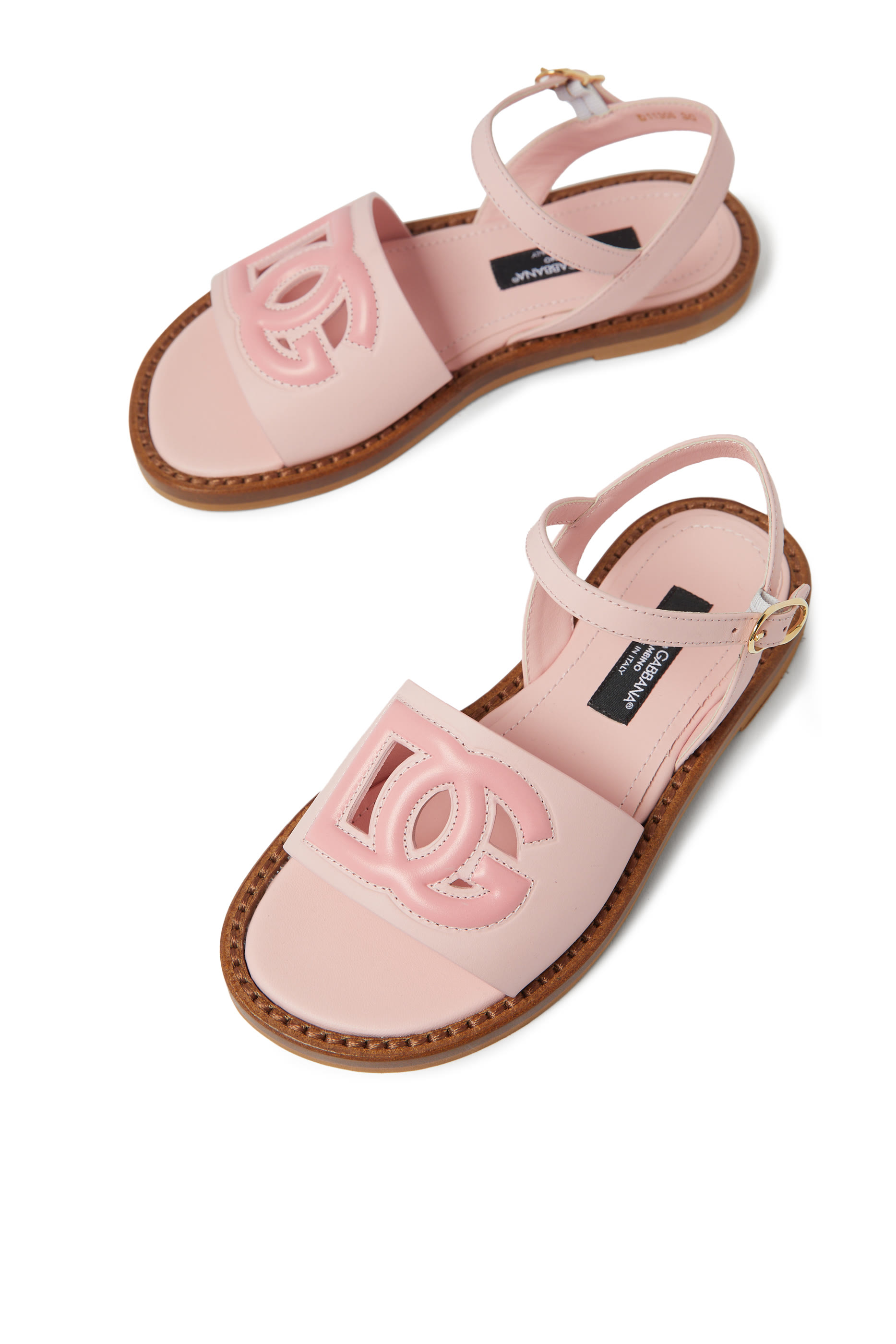 Kids Cut-Out DG Logo Sandals
