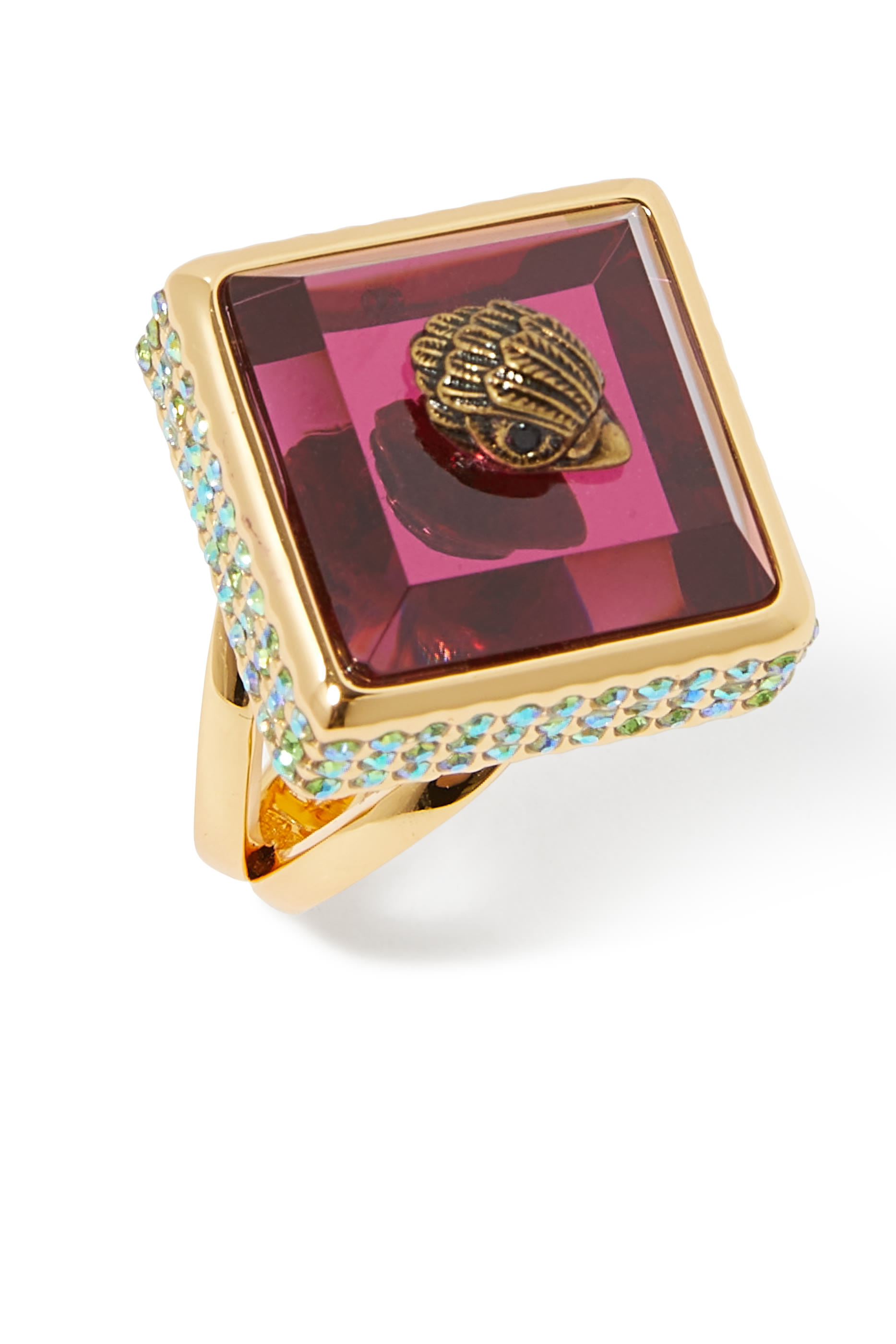 Eagle Square Cocktail Ring