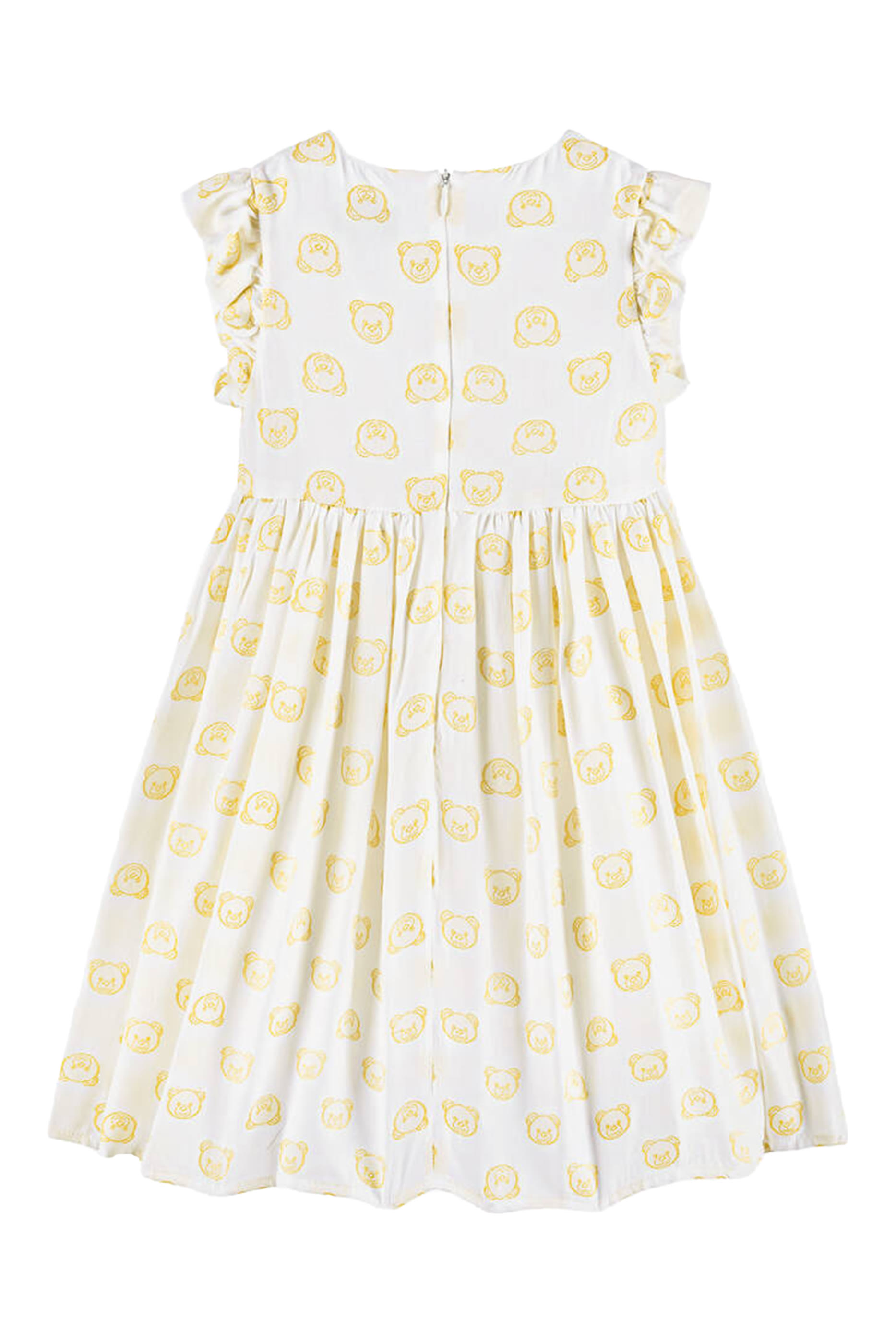 Kids Teddy Print Dress