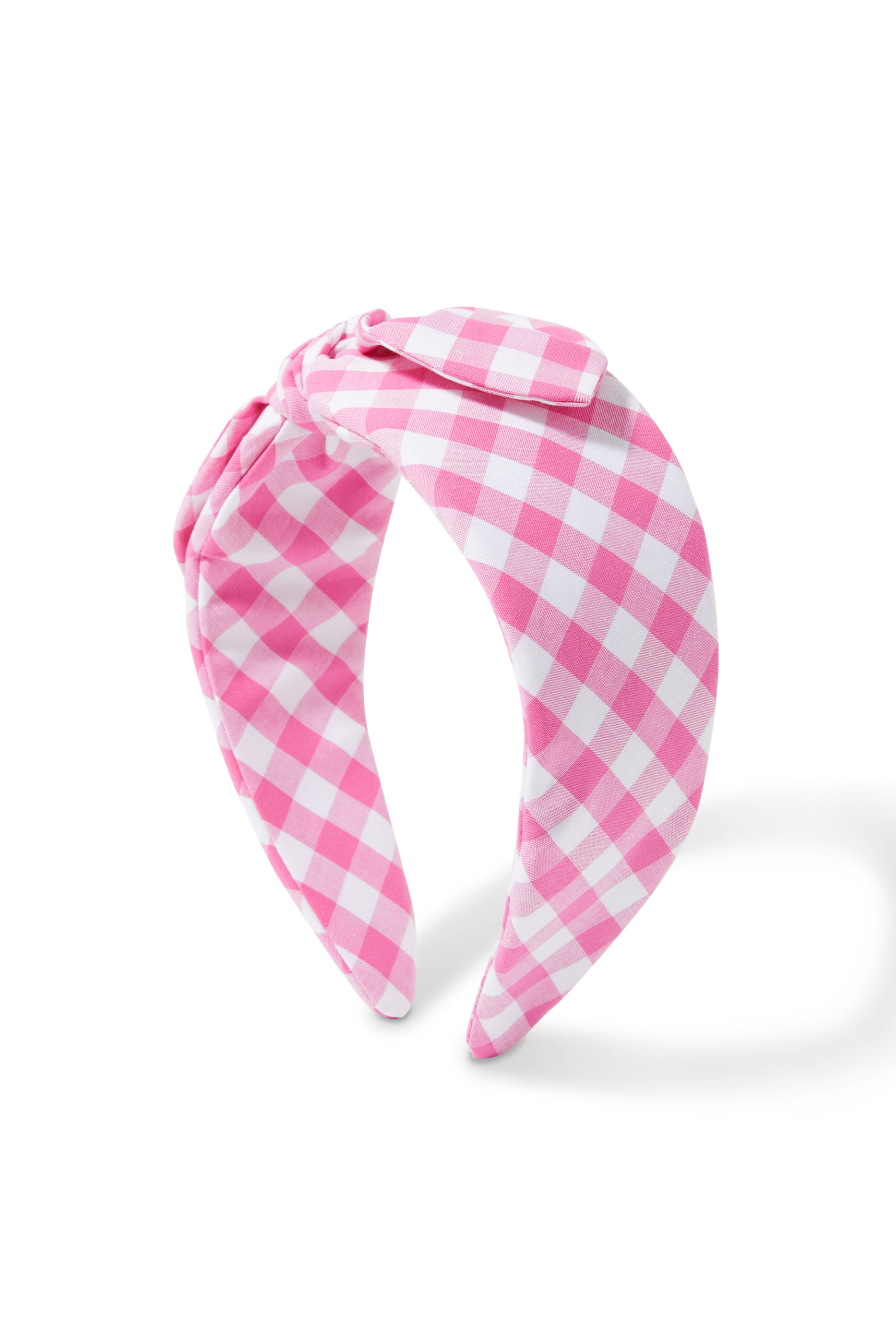 Kids Gingham-Pattern Head Band
