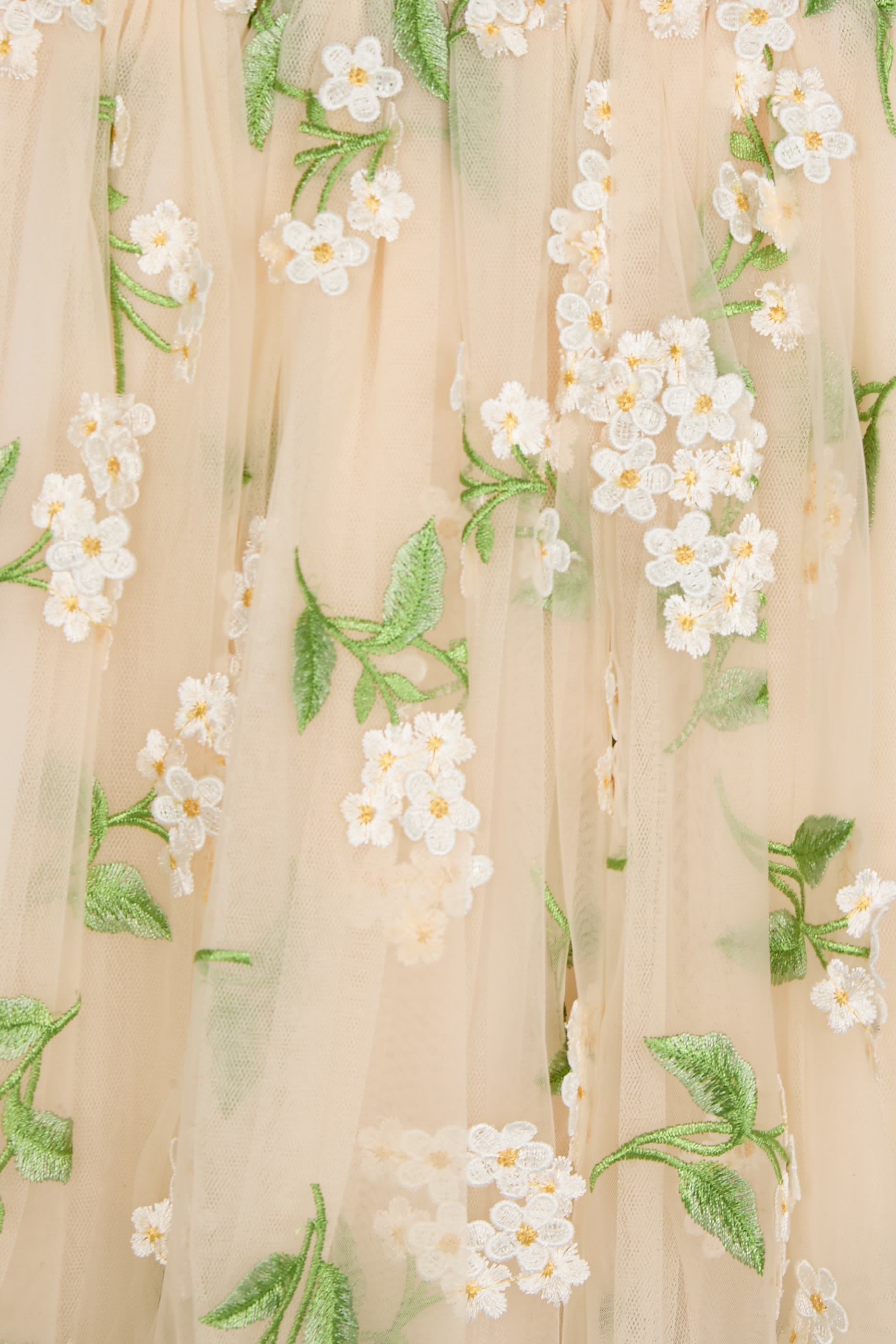Kids  Floral Tulle Dress