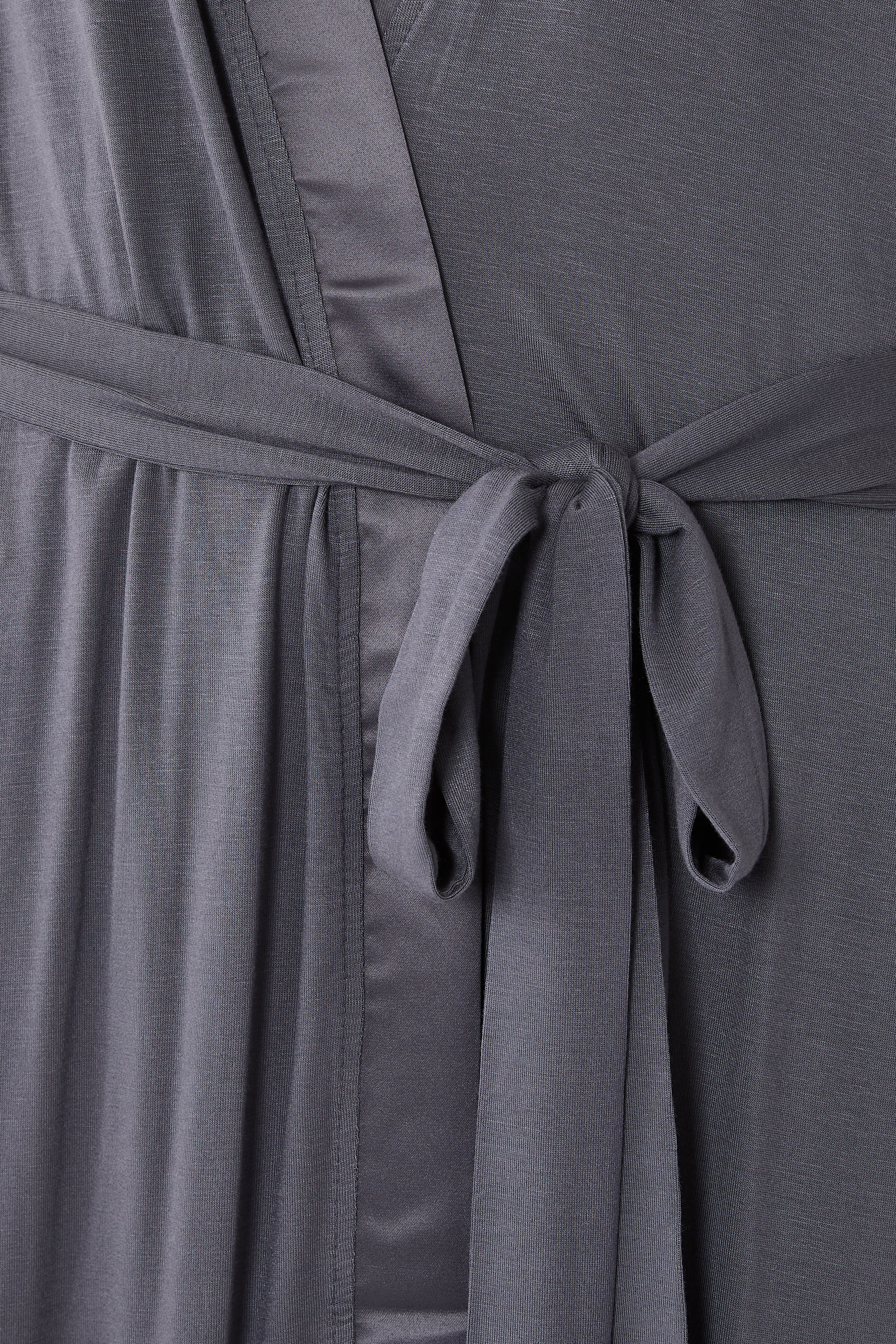  Jersey Satin Trim Robe