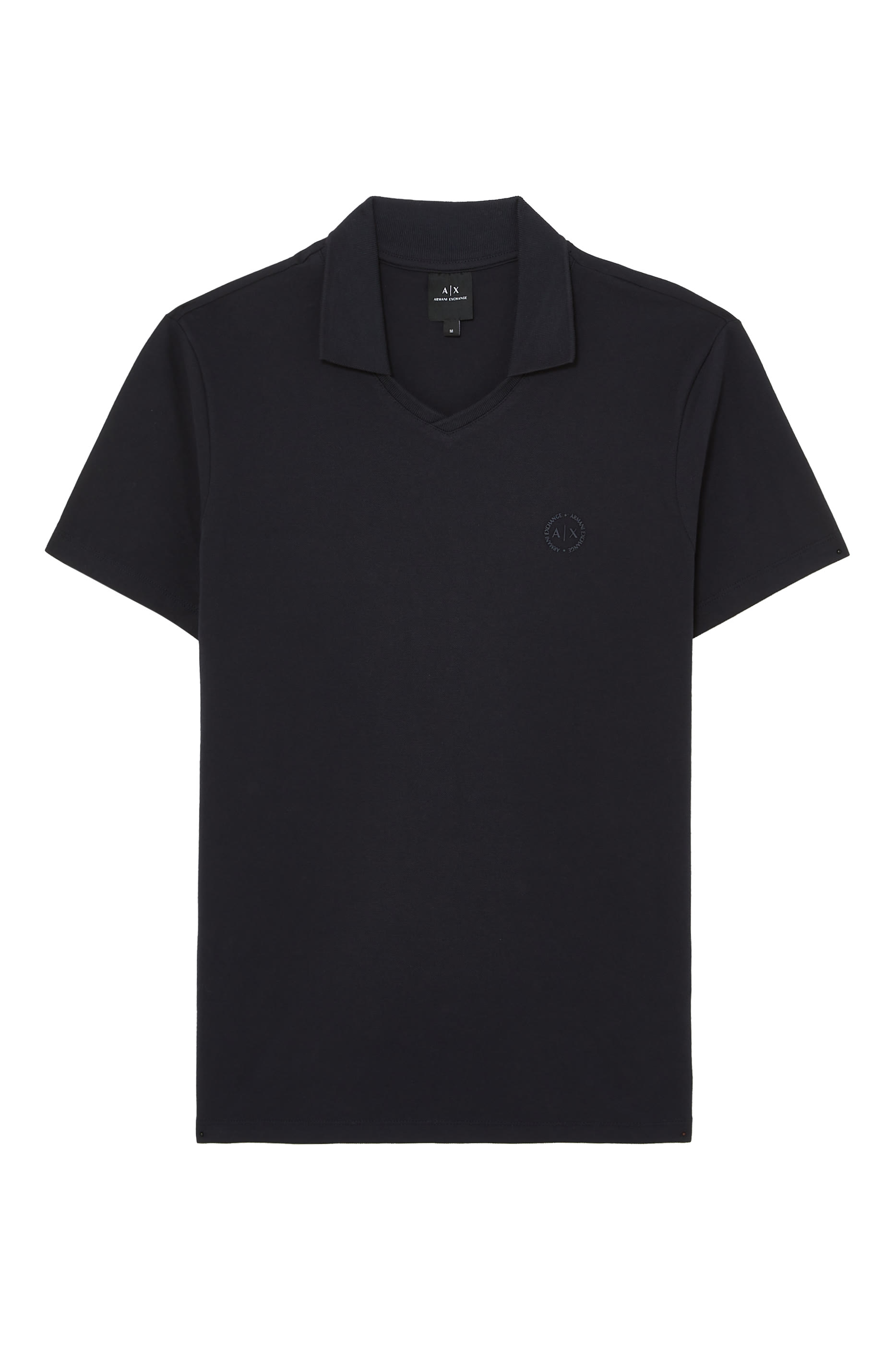 Wide Collar Polo Shirt