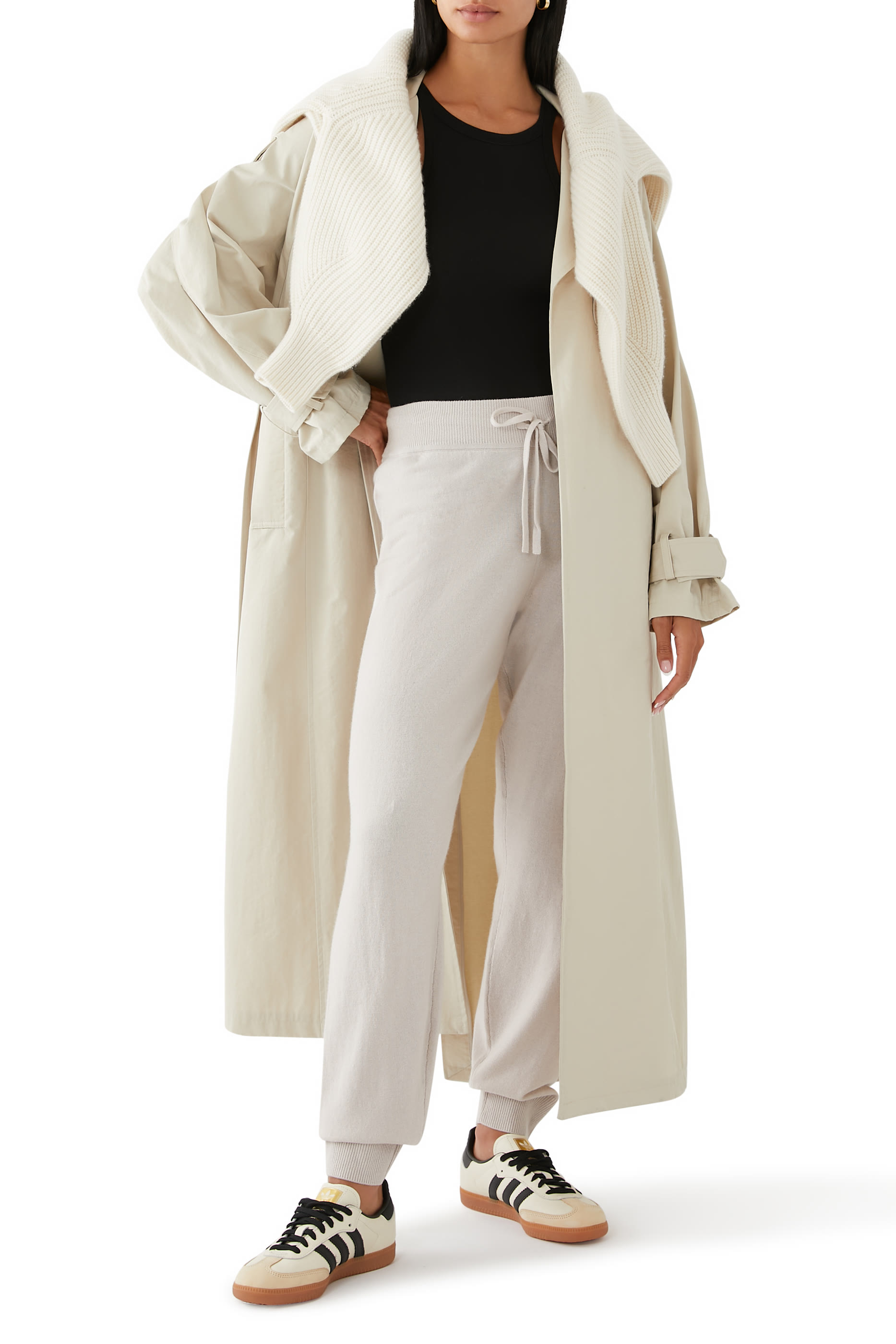 Cashmere Cuffed Joggers