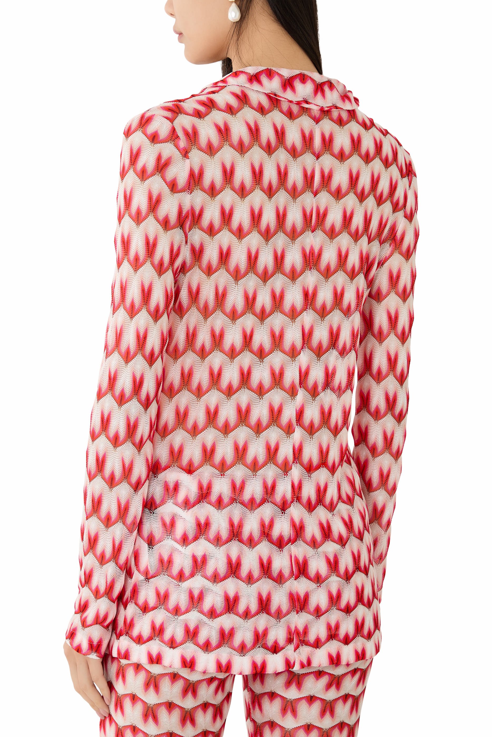  Mare Raschel Floral Lace Top 