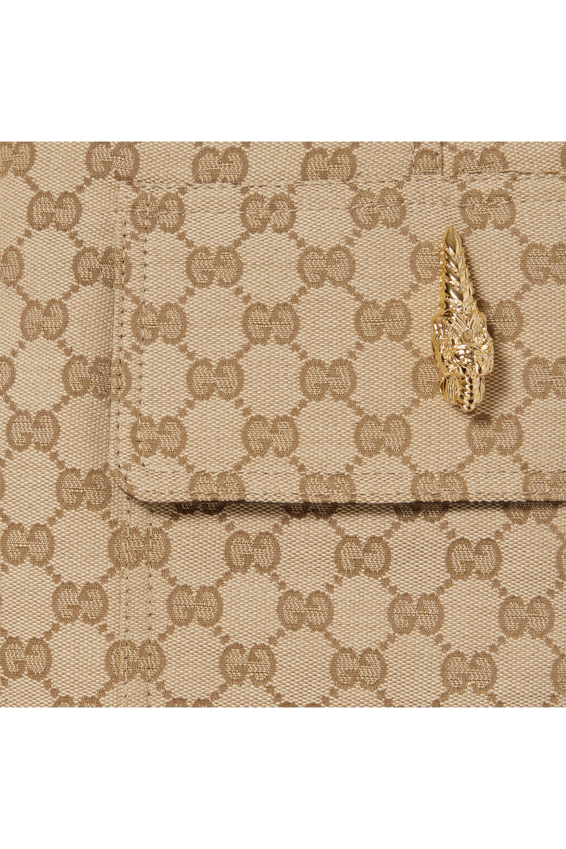 GG Cotton Canvas Fabric Dress