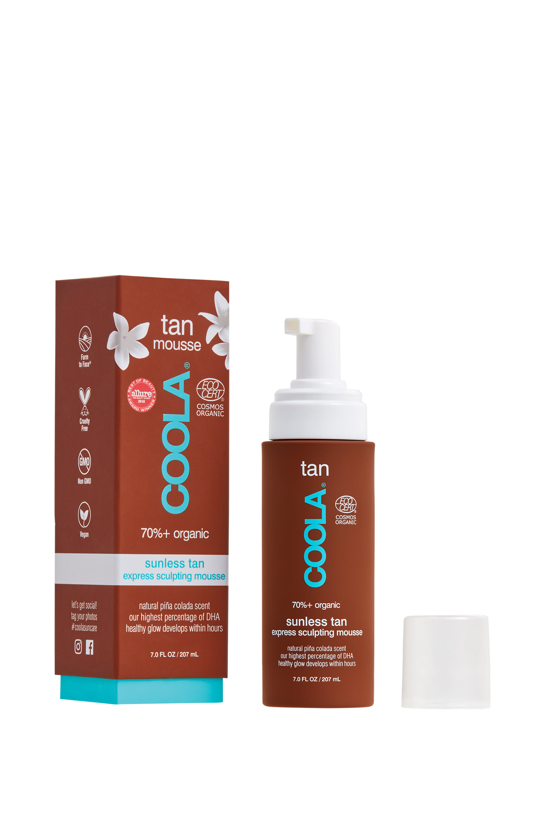 Coola Sunless Tan Gradual Sculpting Mousse