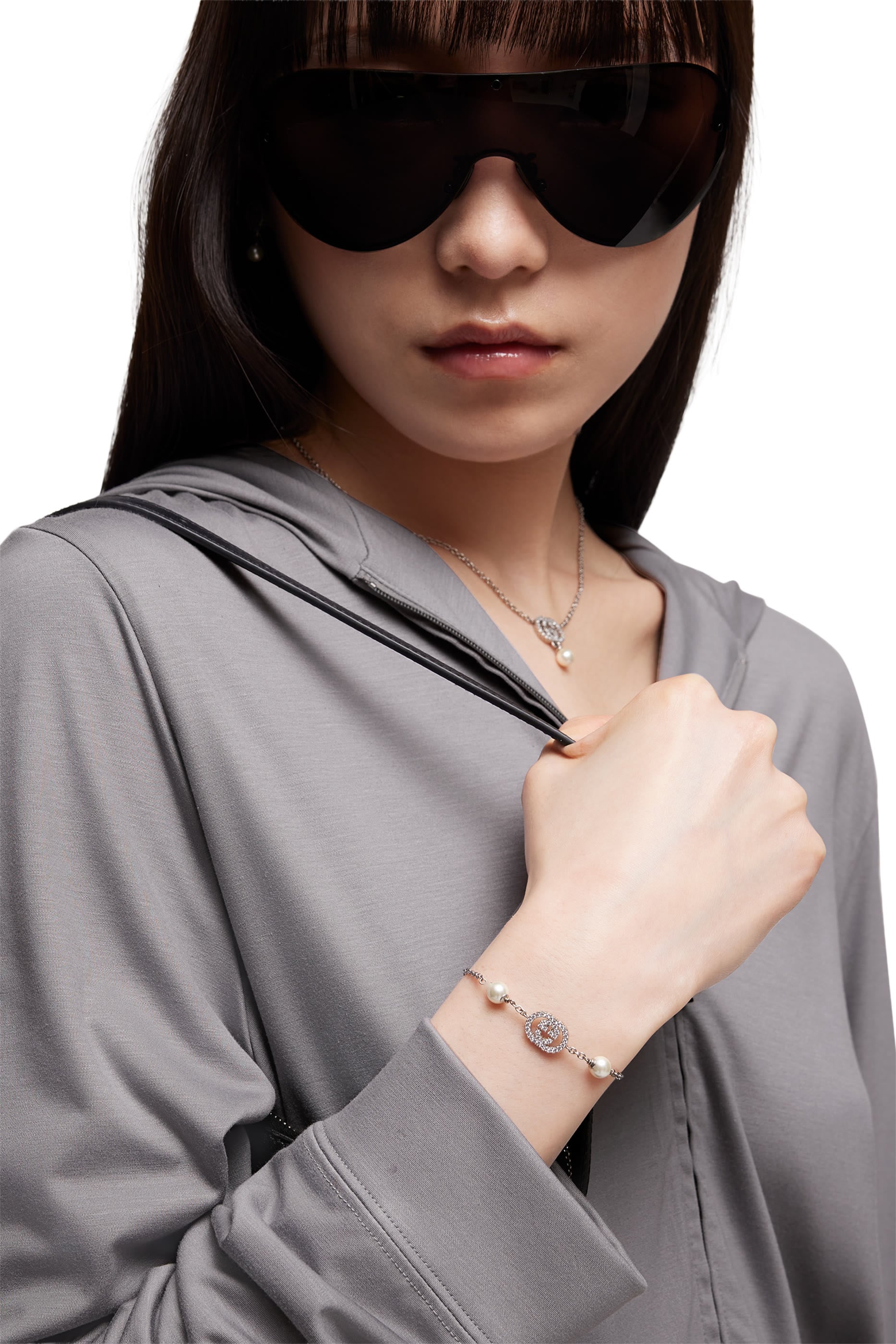 Crystal & Pearl Bracelet