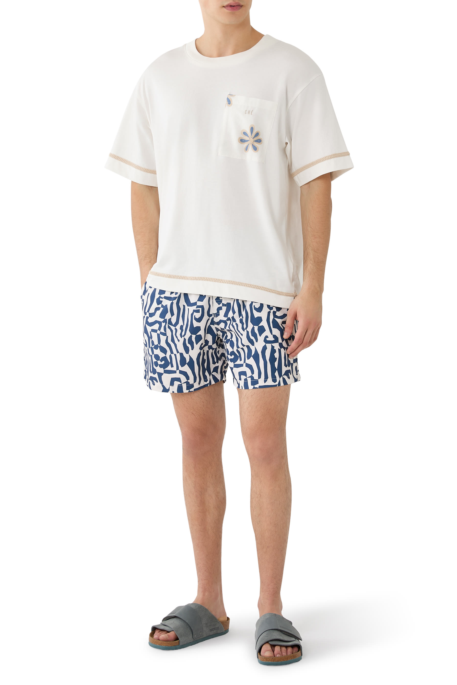 Marbling Swim Shorts
