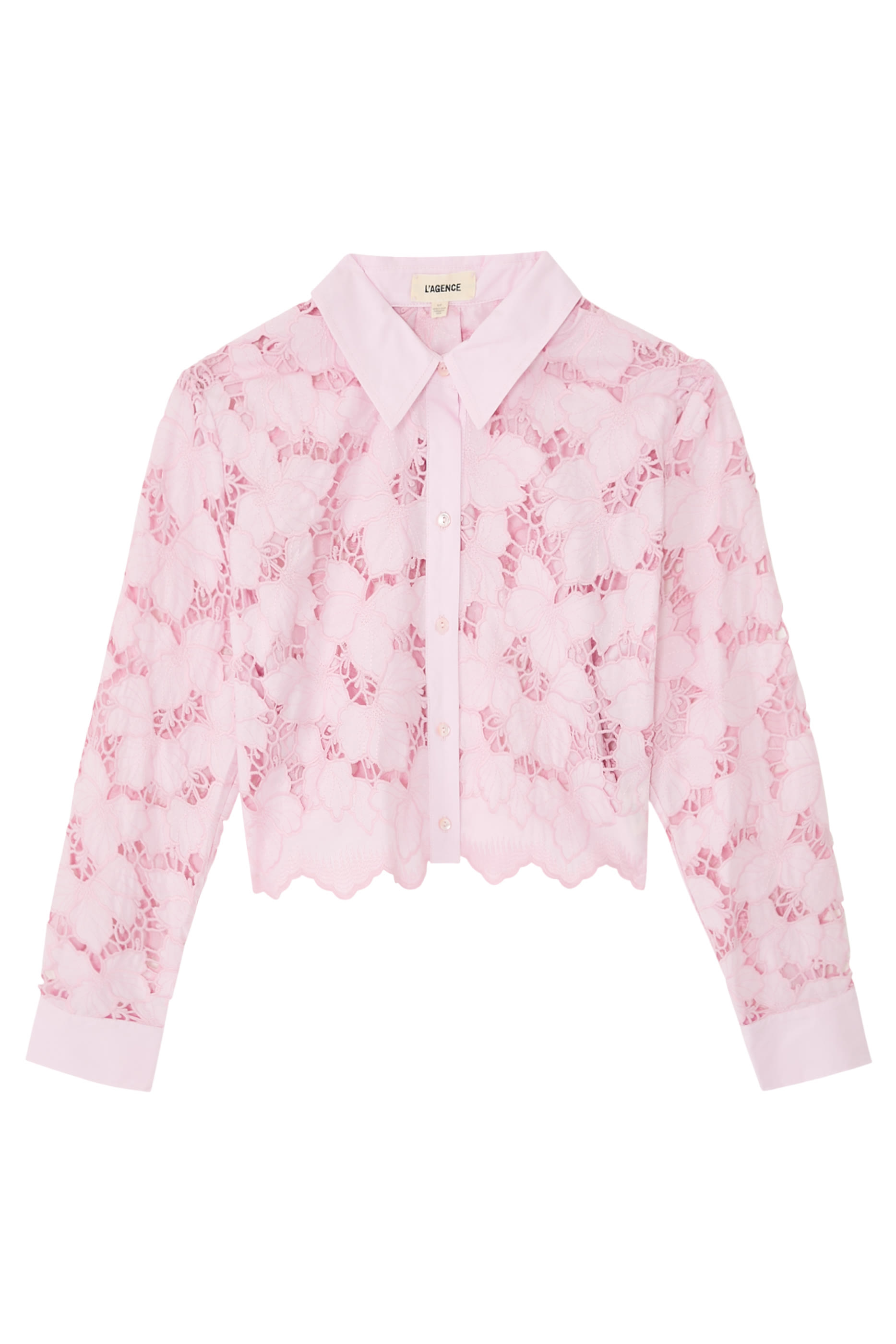 Seychelle Cutwork Crop Shirt