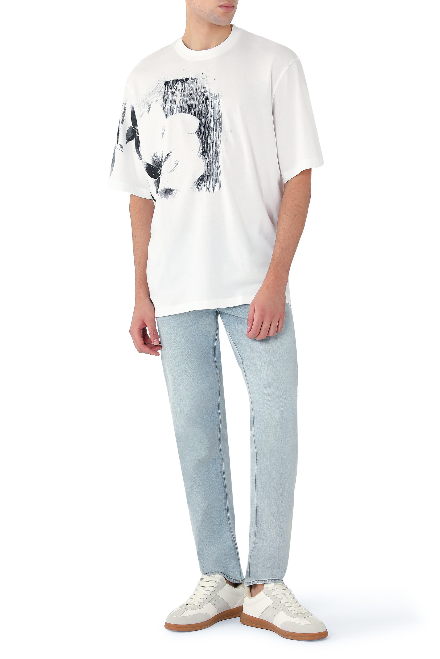 Artful Print T-Shirt