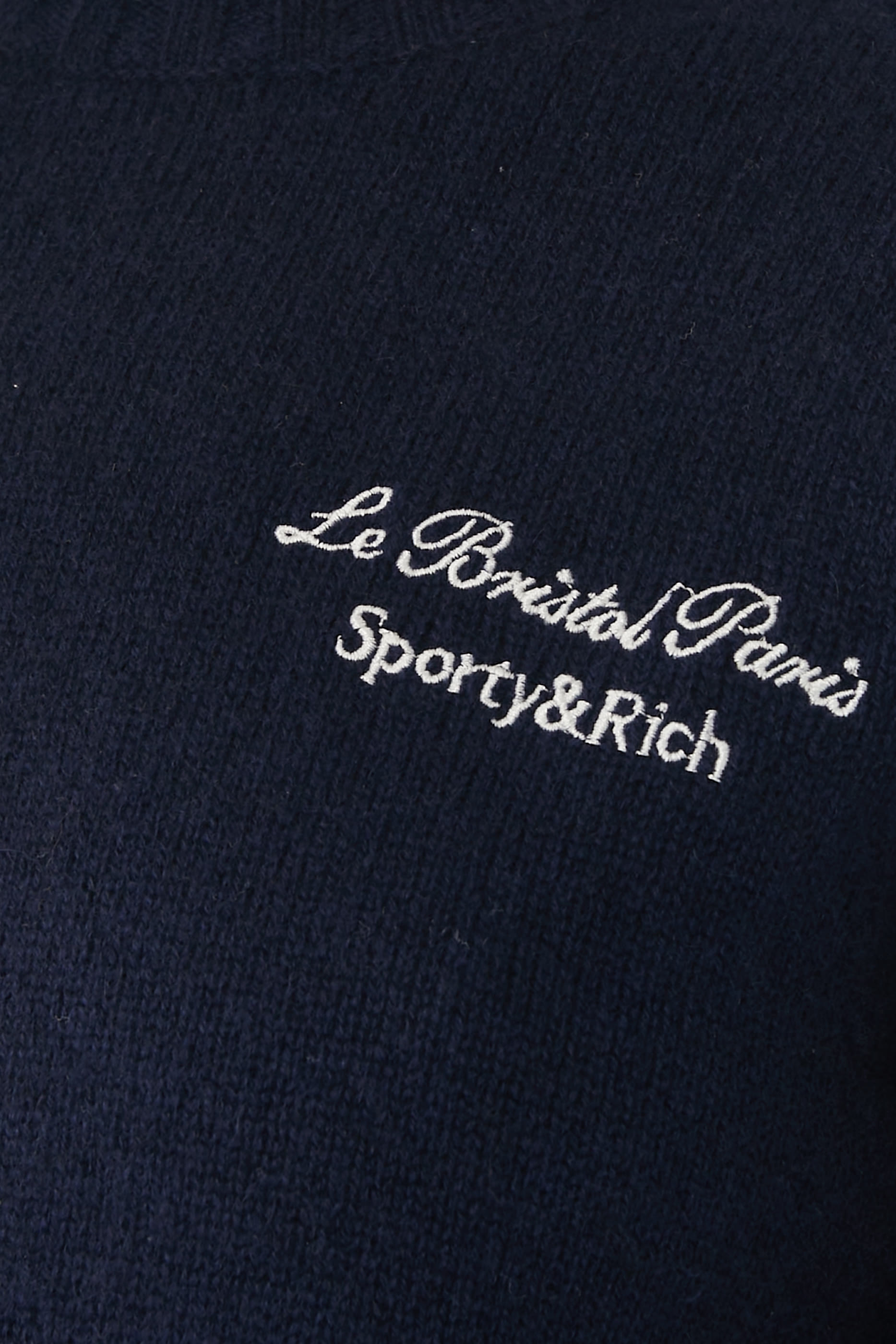 Sporty & Rich&nbsp;x Le Bristol Paris Faubourg Cashmere Sweater