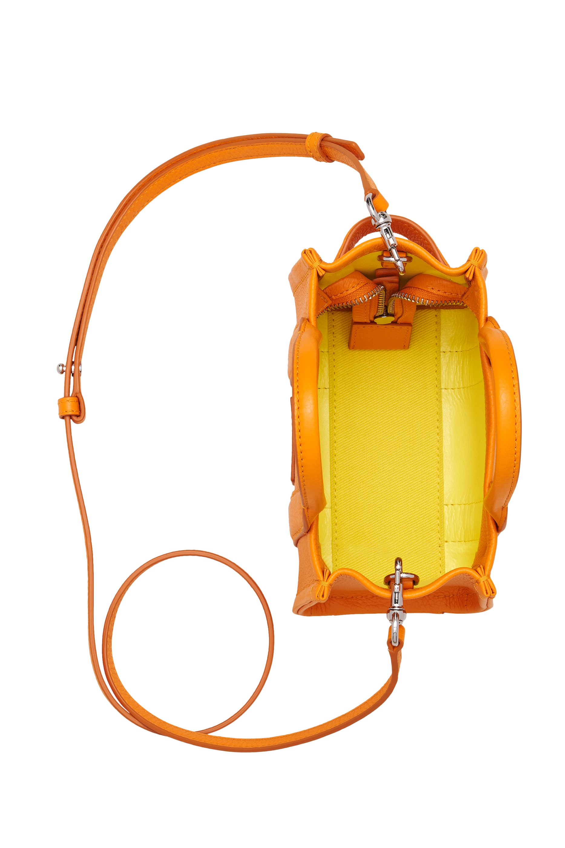 The Mini Tote Leather Crossbody Bag