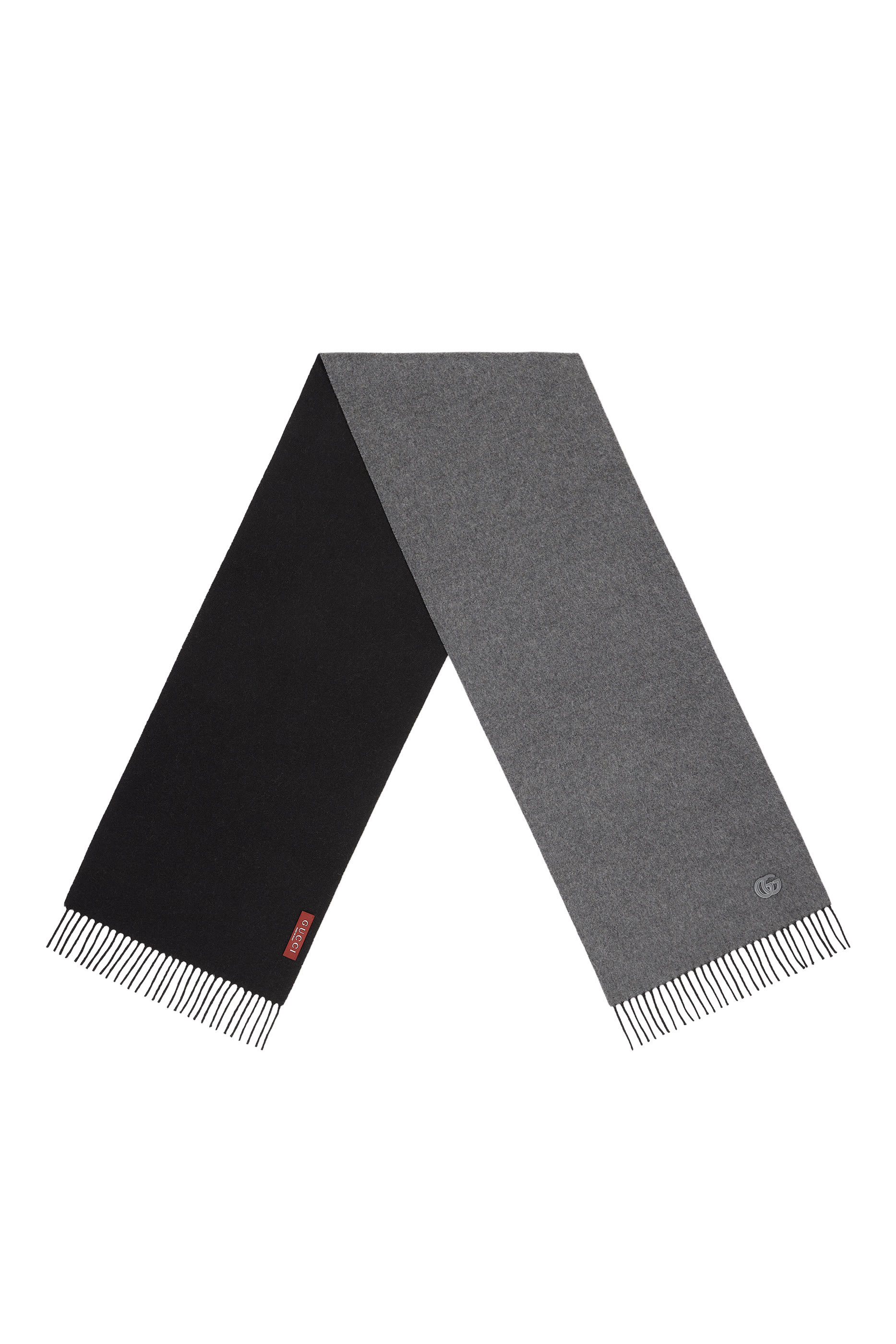 Cashmere Scarf With Patch
