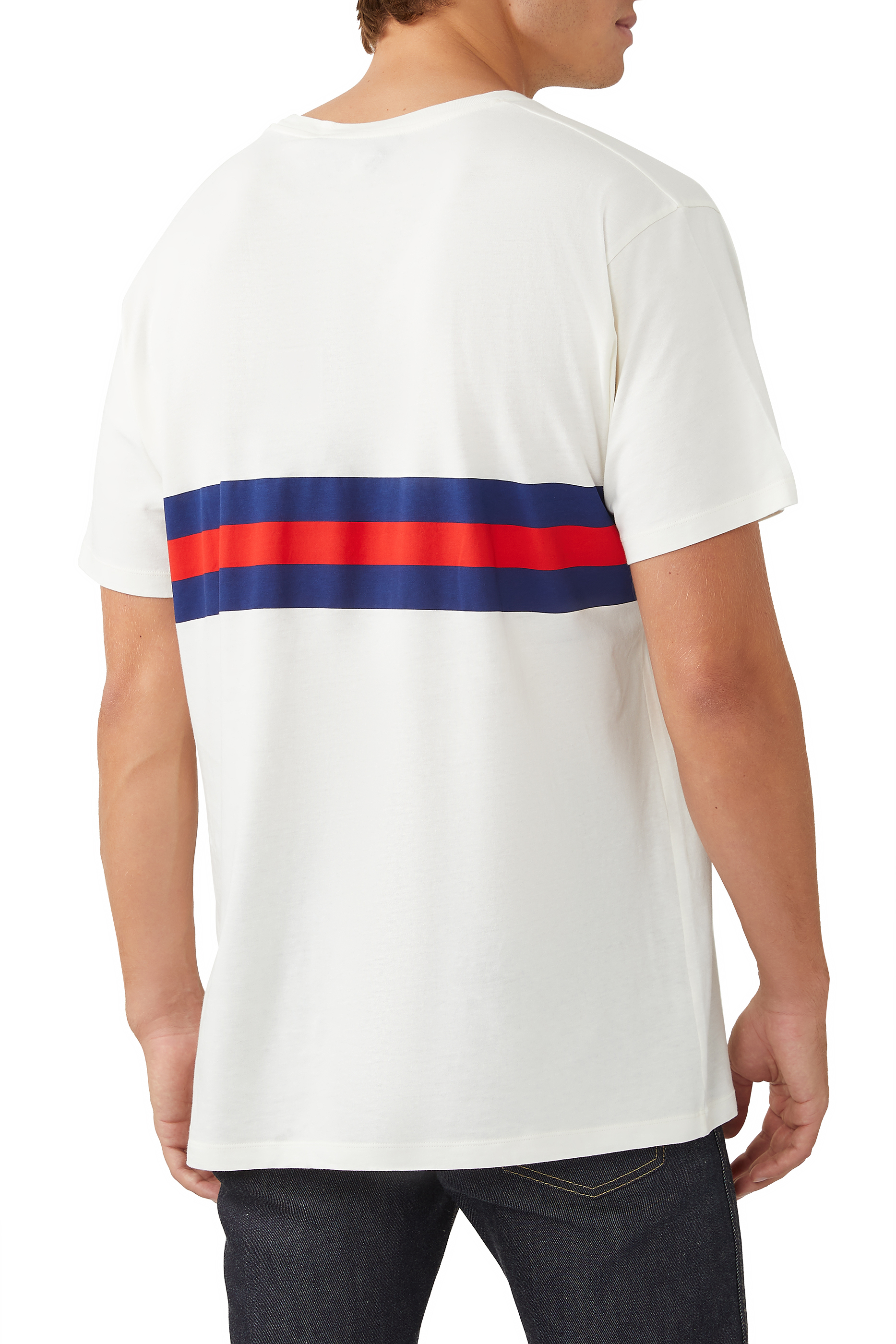 Striped Cotton Jersey T-Shirt