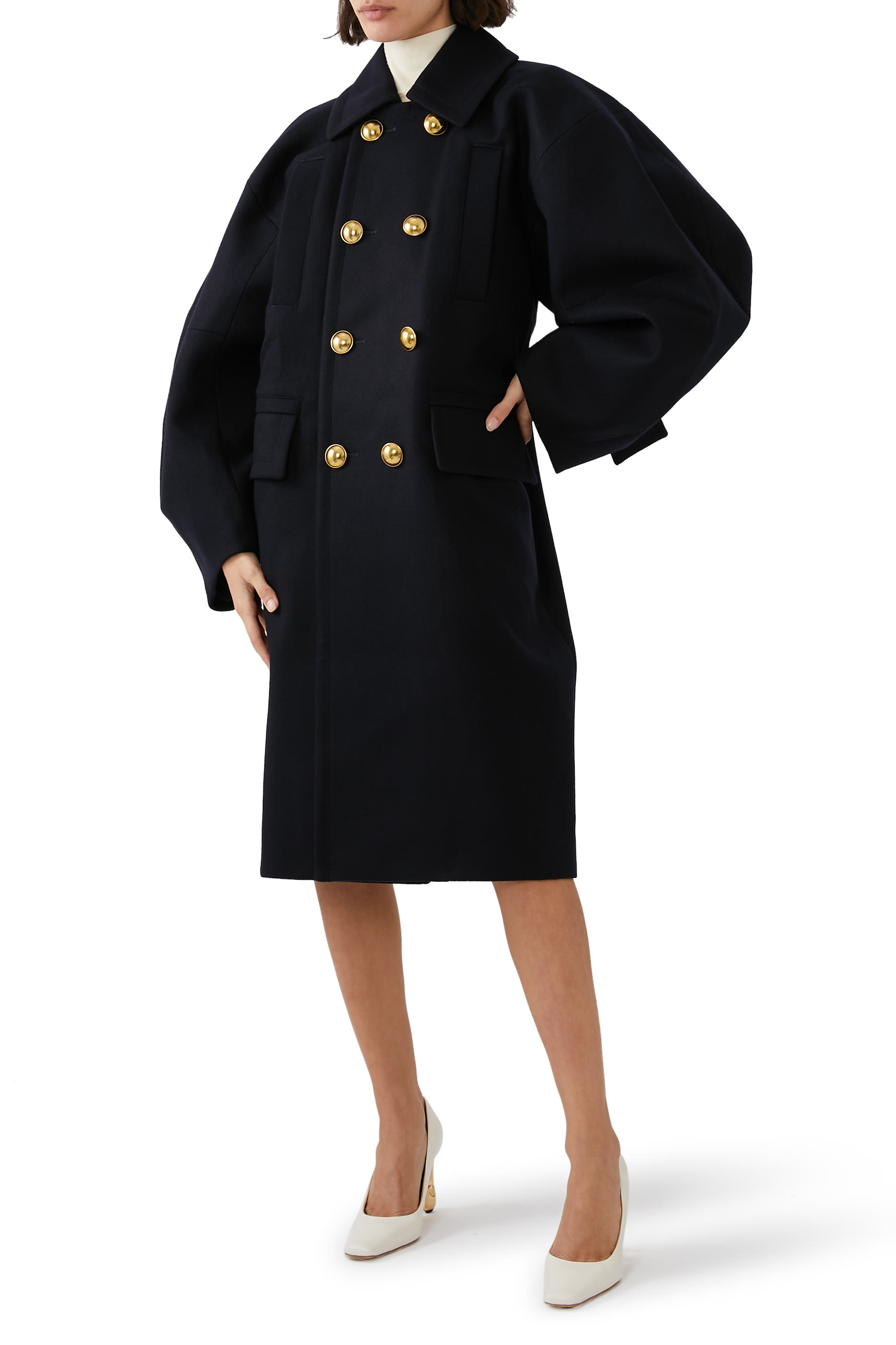 Wool Melton Coat