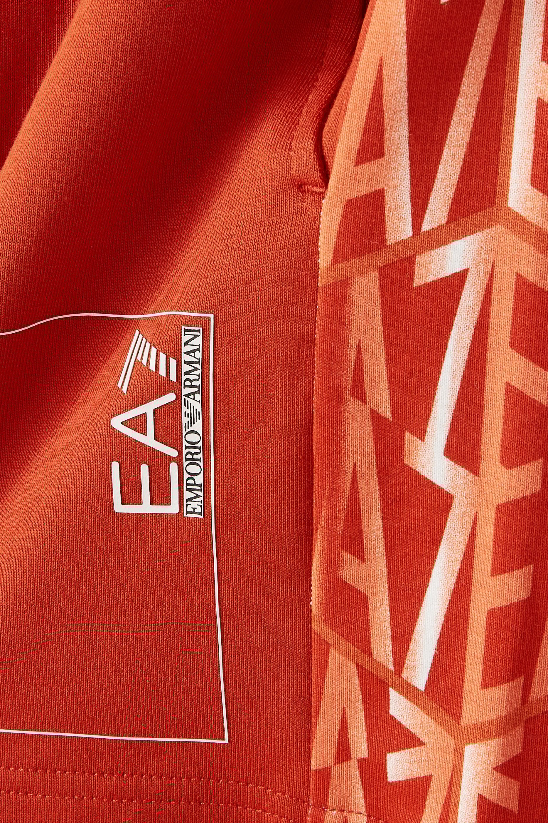 Kids EA7 Graphic Shorts