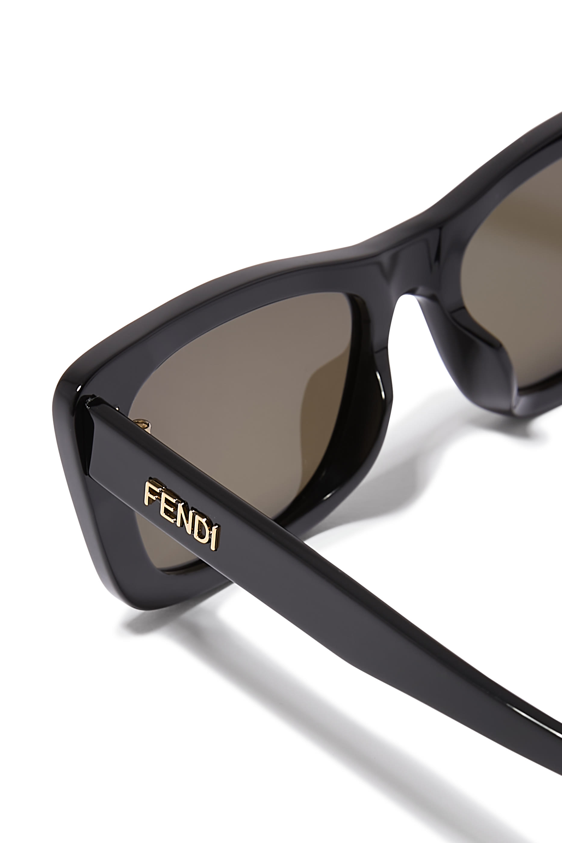Lettering Geometric Sunglasses