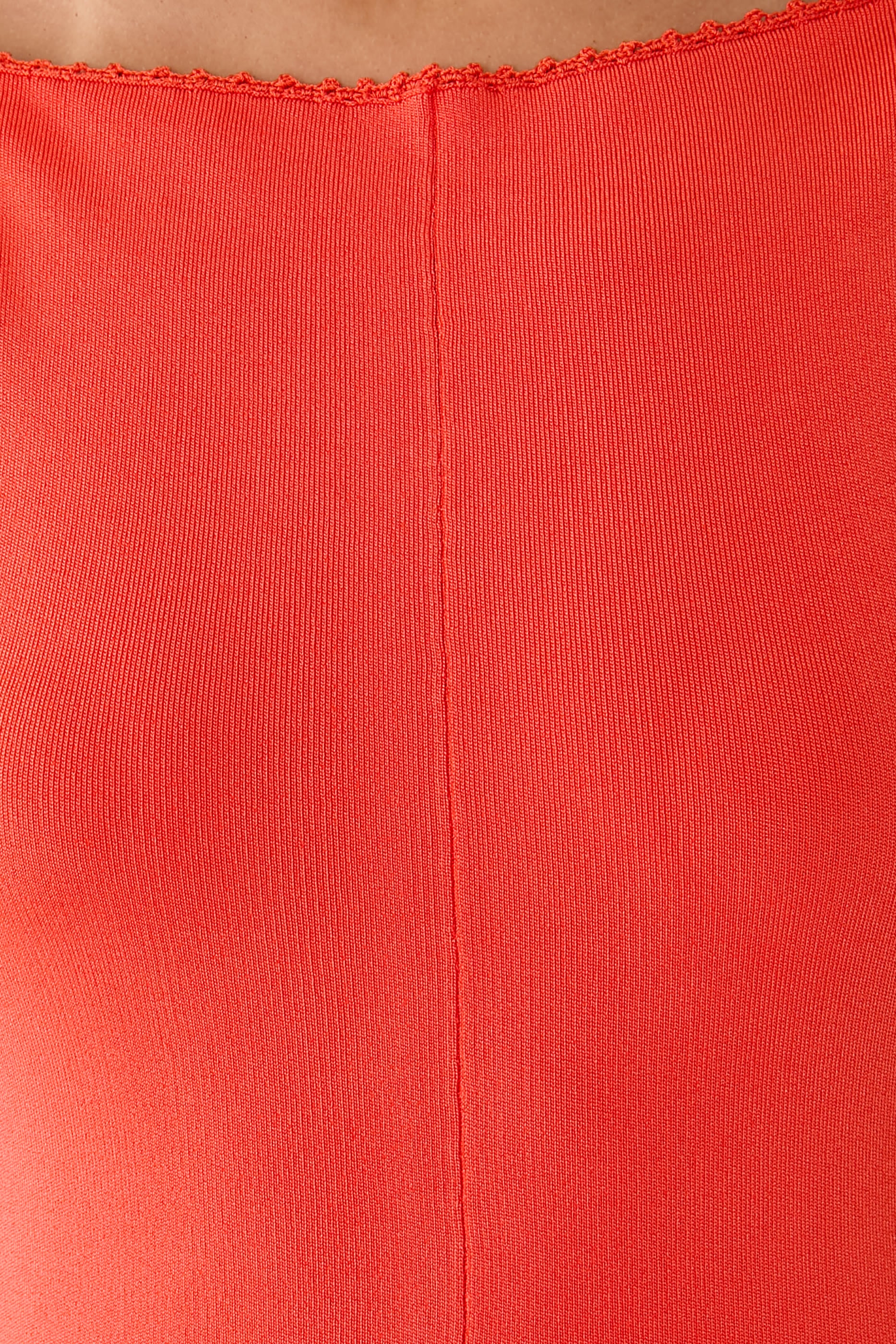 Embroidered Detail Midi Dress