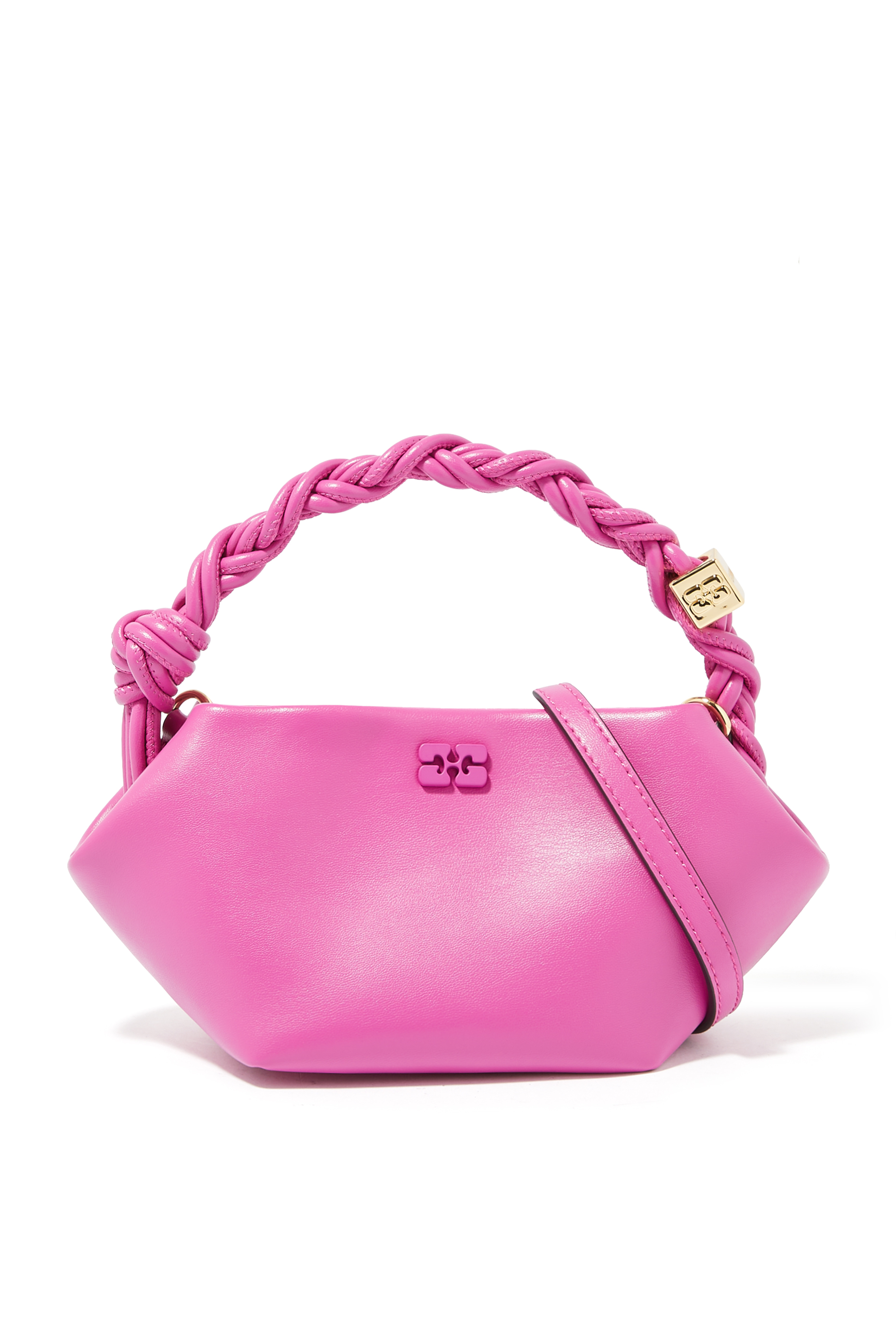 Bou Mini Braided-Handle Tote Bag