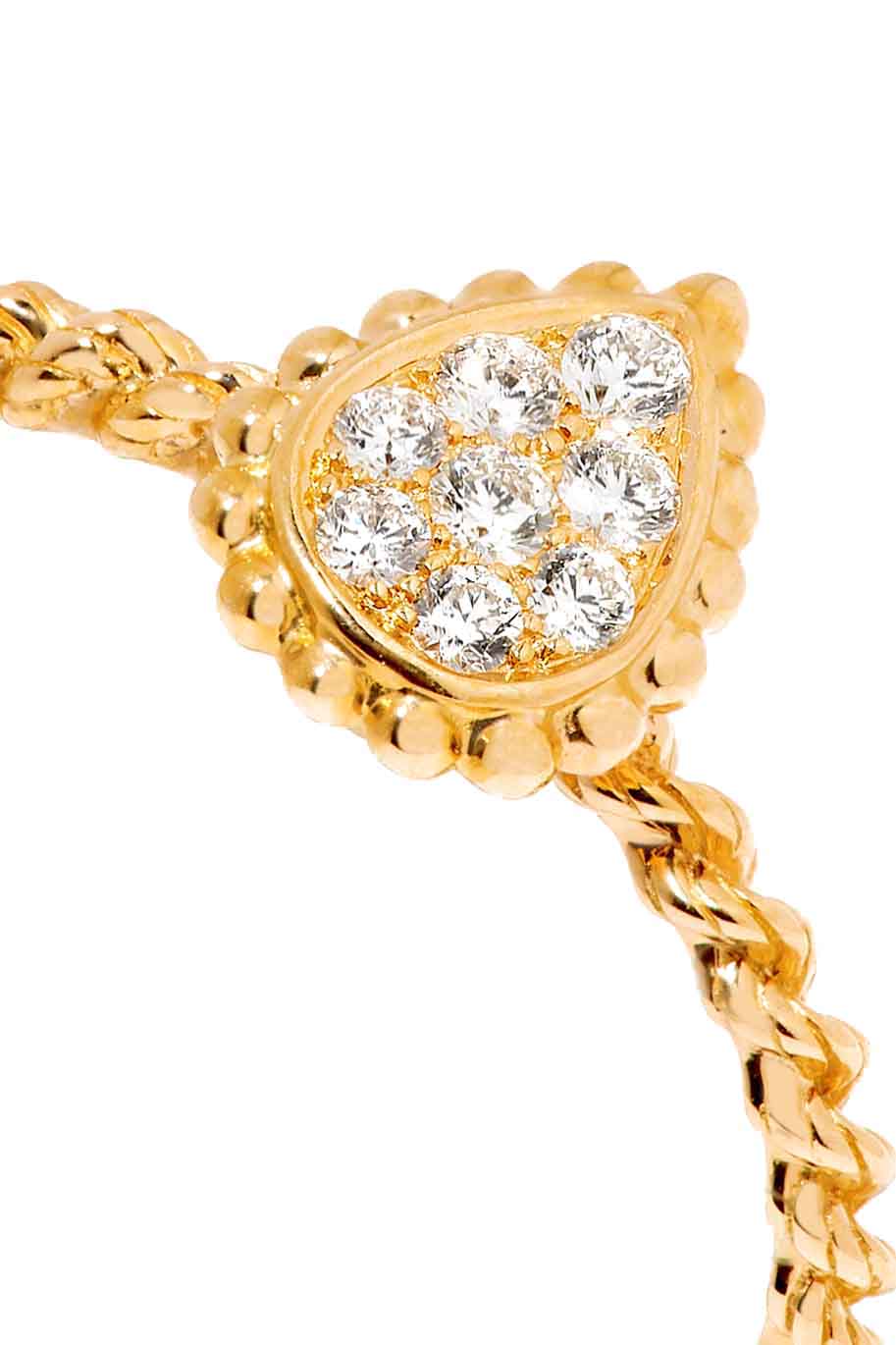 Quatre Classique Diamond Wedding Band, 18K Rose Gold & Diamonds