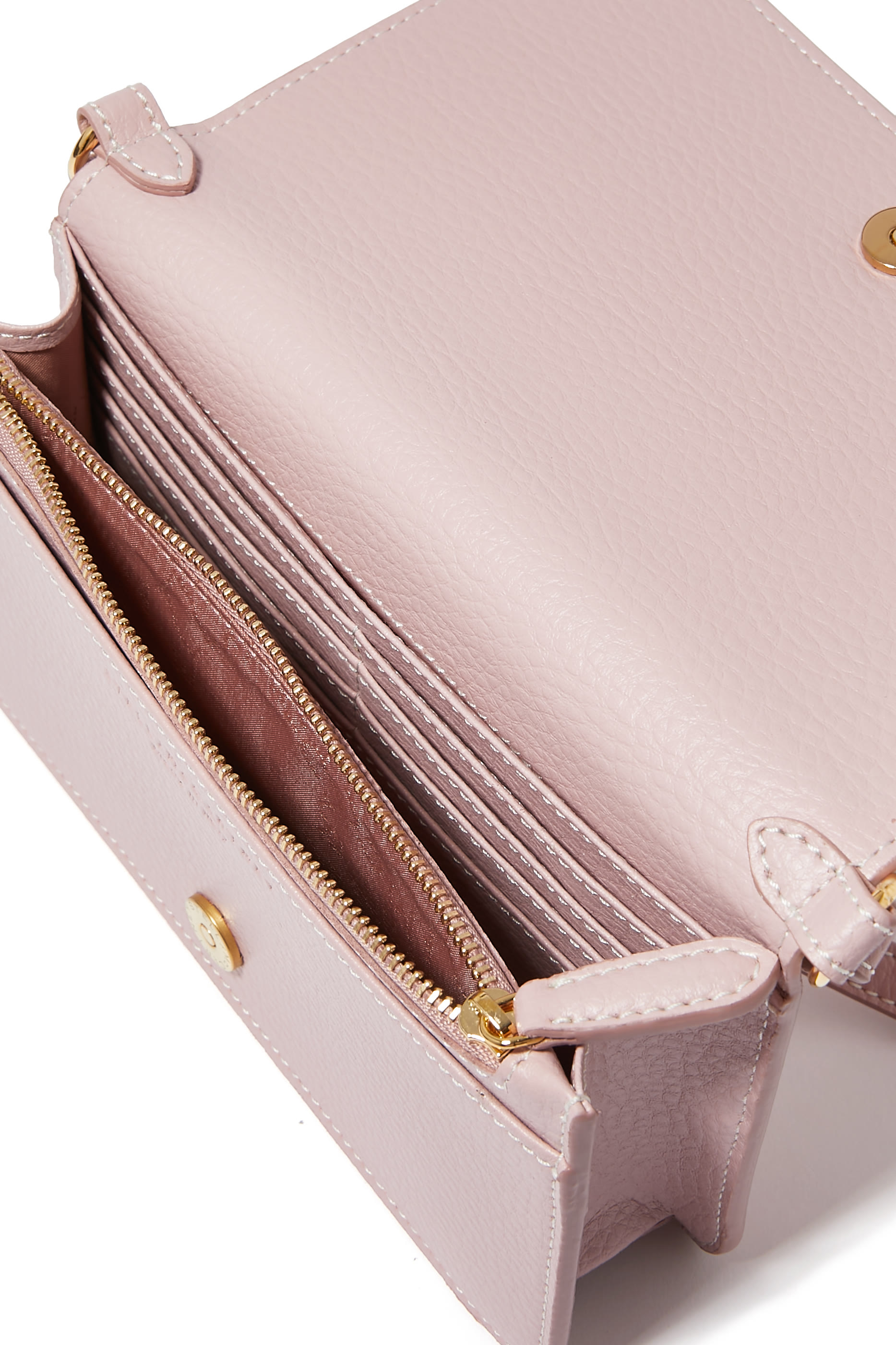 Logo Crossbody Wallet