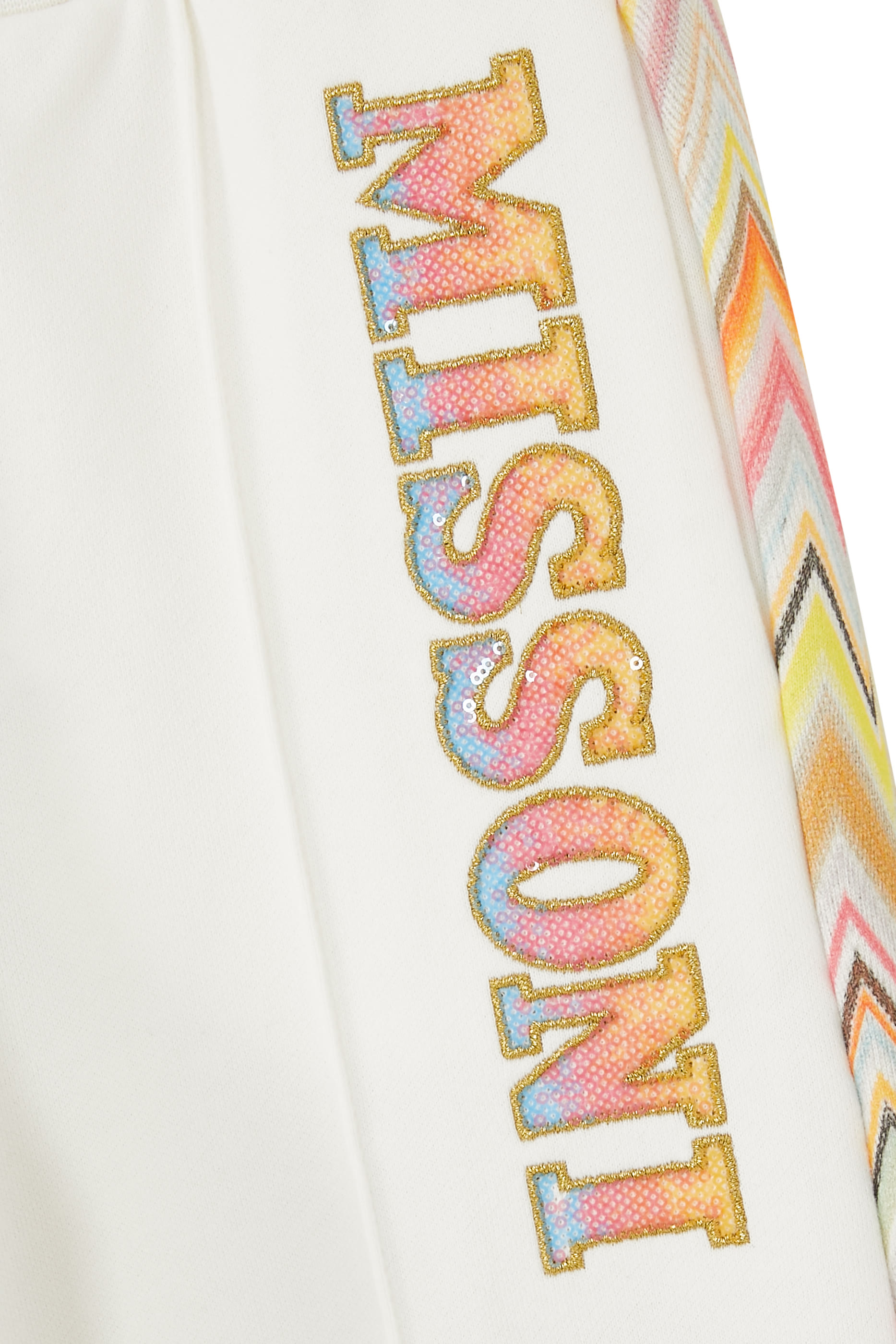 Kids Zigzag-Trim Sweatpants