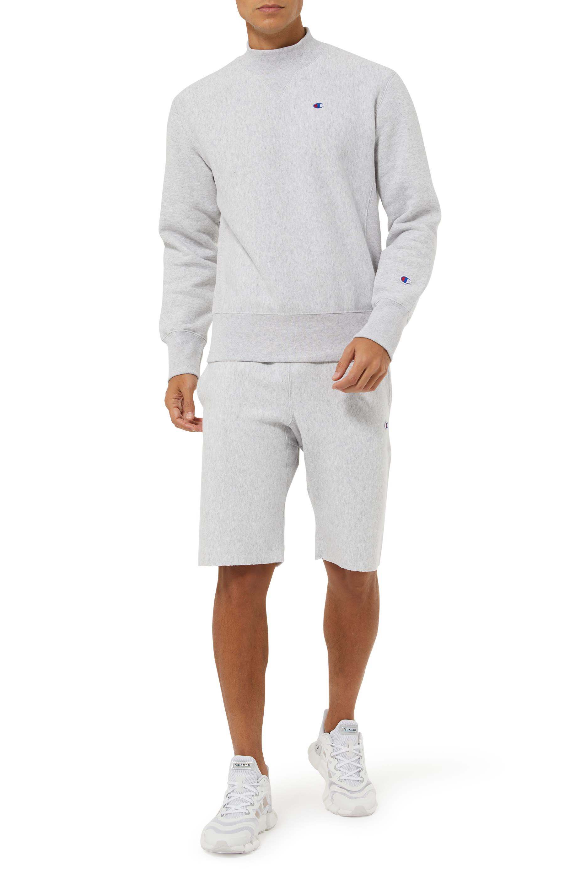 Bermuda Shorts in Reverse Weave