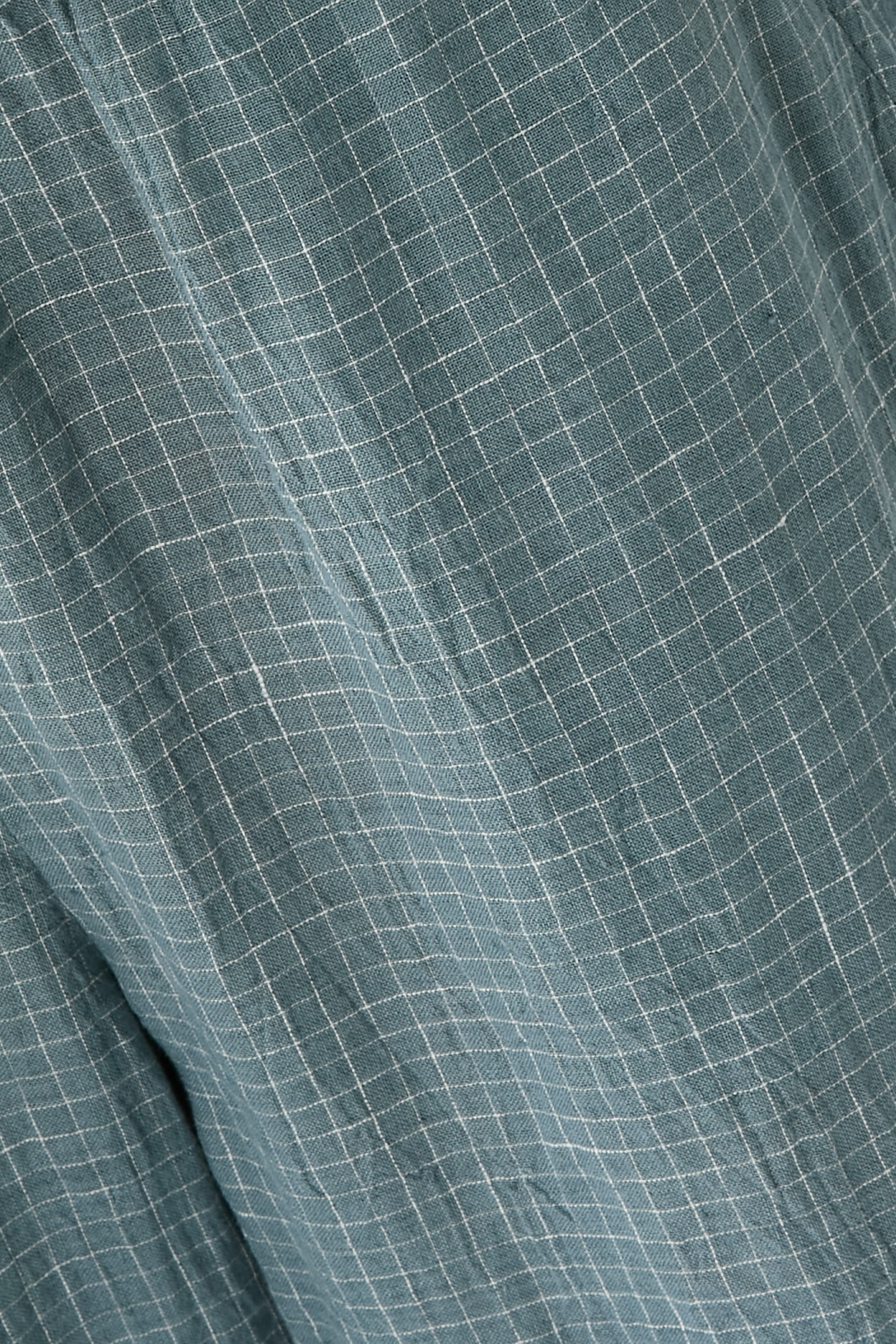 Grid Wide-Leg Pants
