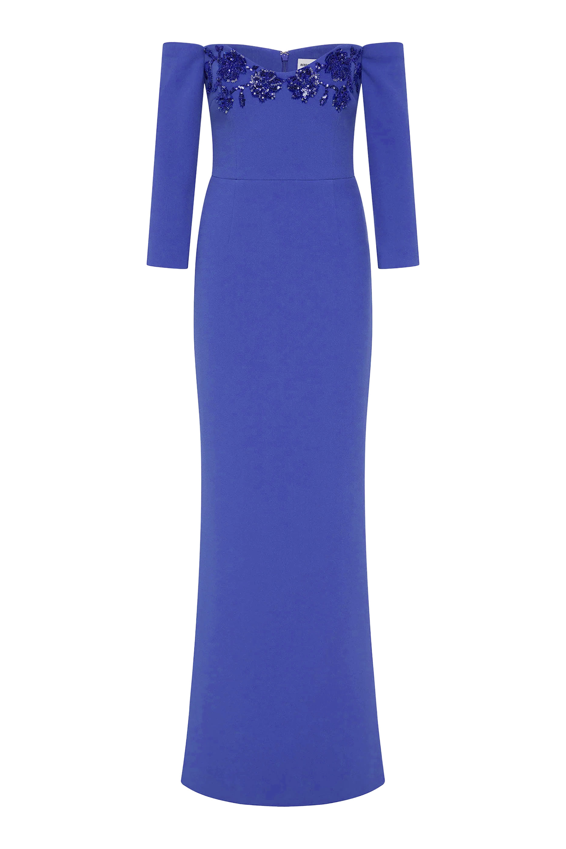 Evolet Off-the-Shoulder Gown