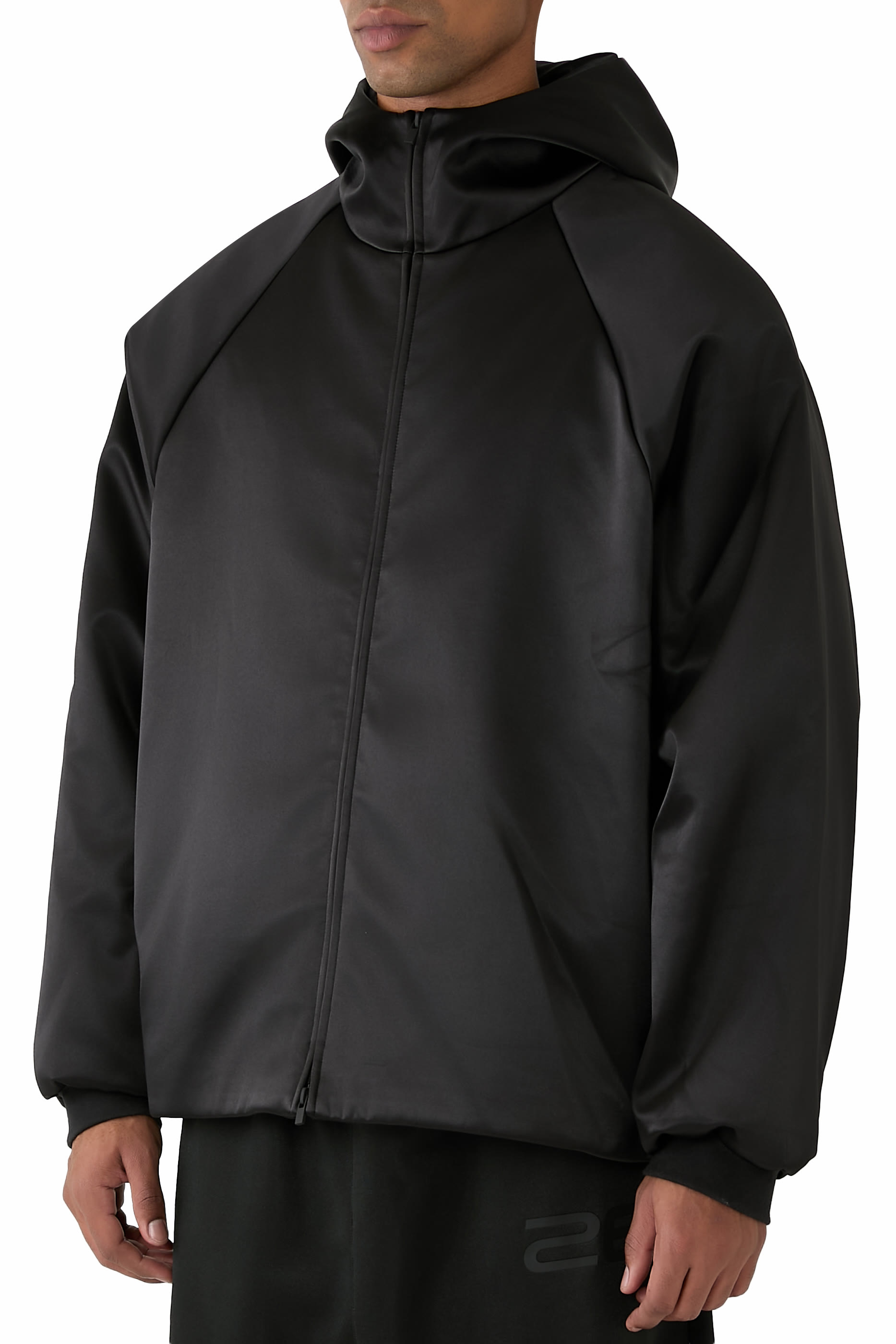 Hooded Bomber Jacket 