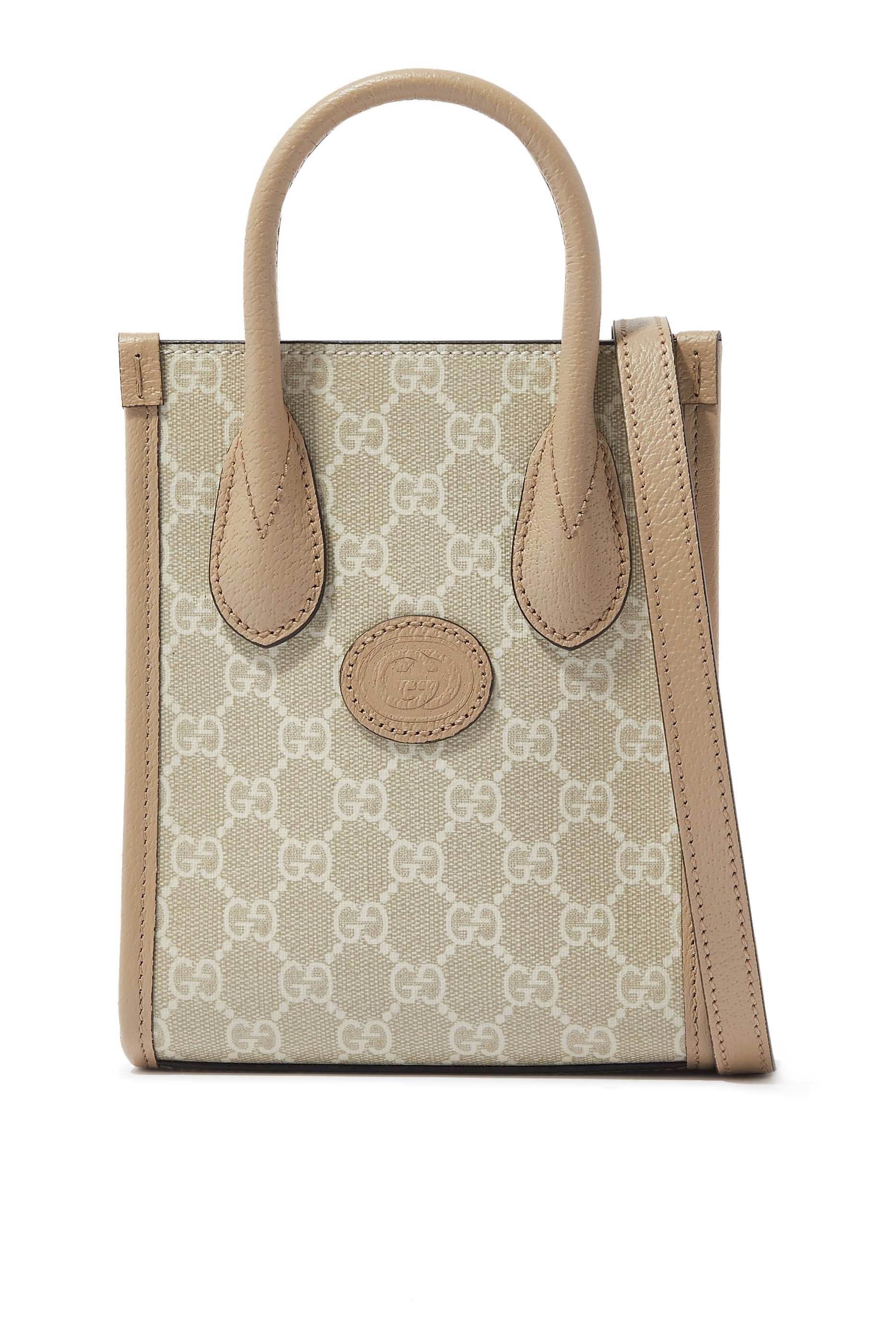 Mini Tote Bag With Interlocking G