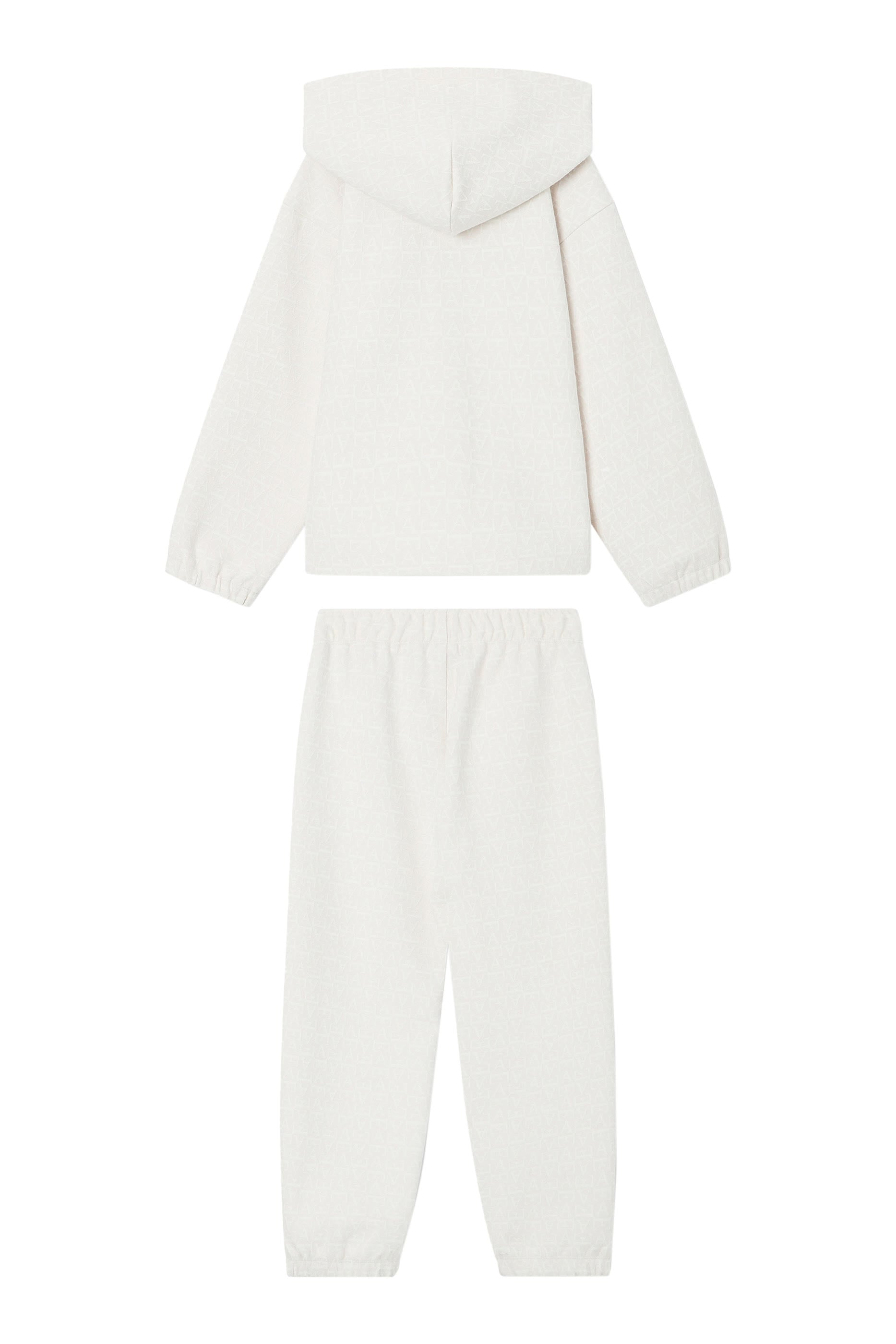 Kids Embossed Logo Tracksuit Set