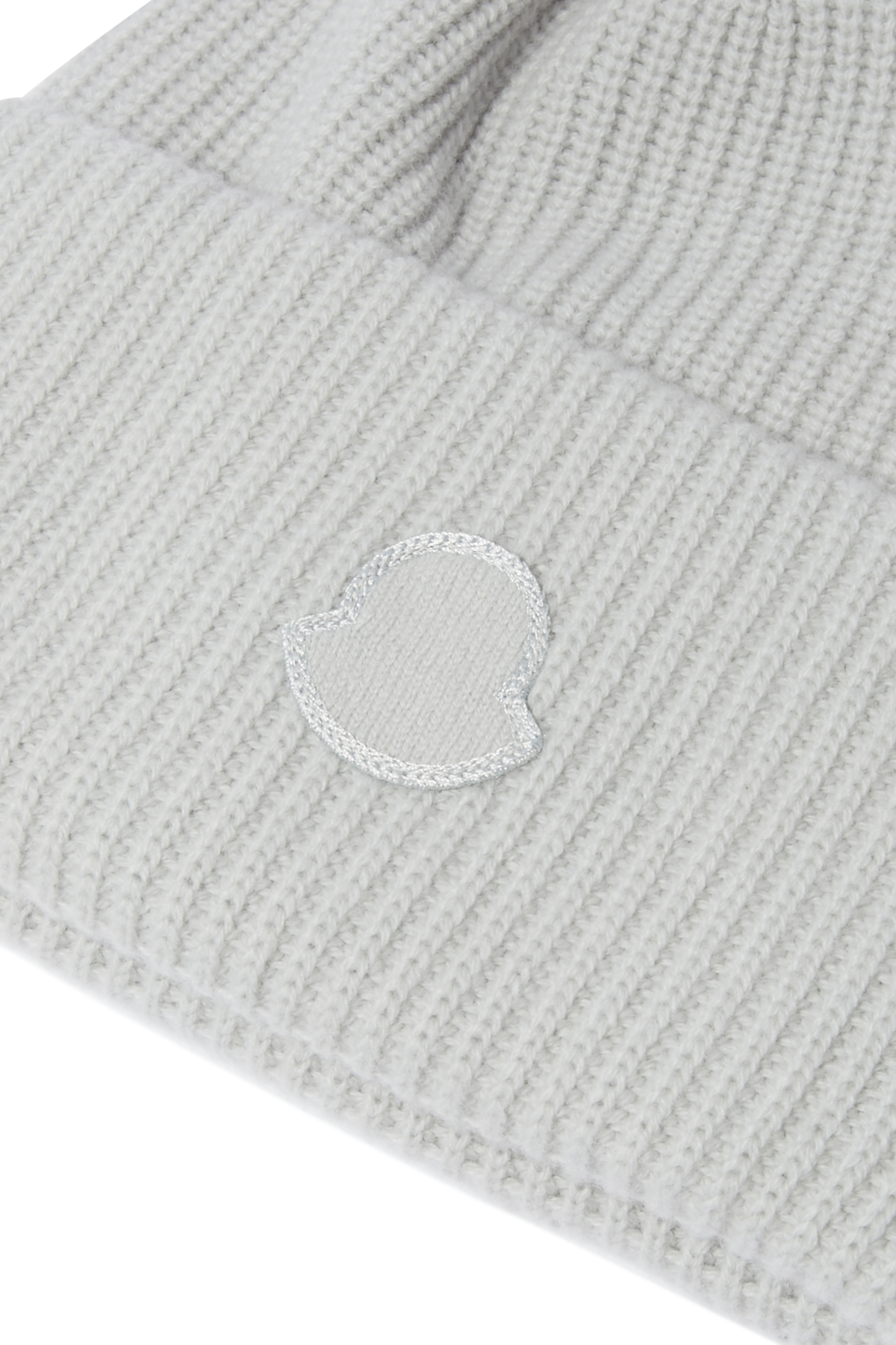 Knitted Logo Patch Beanie