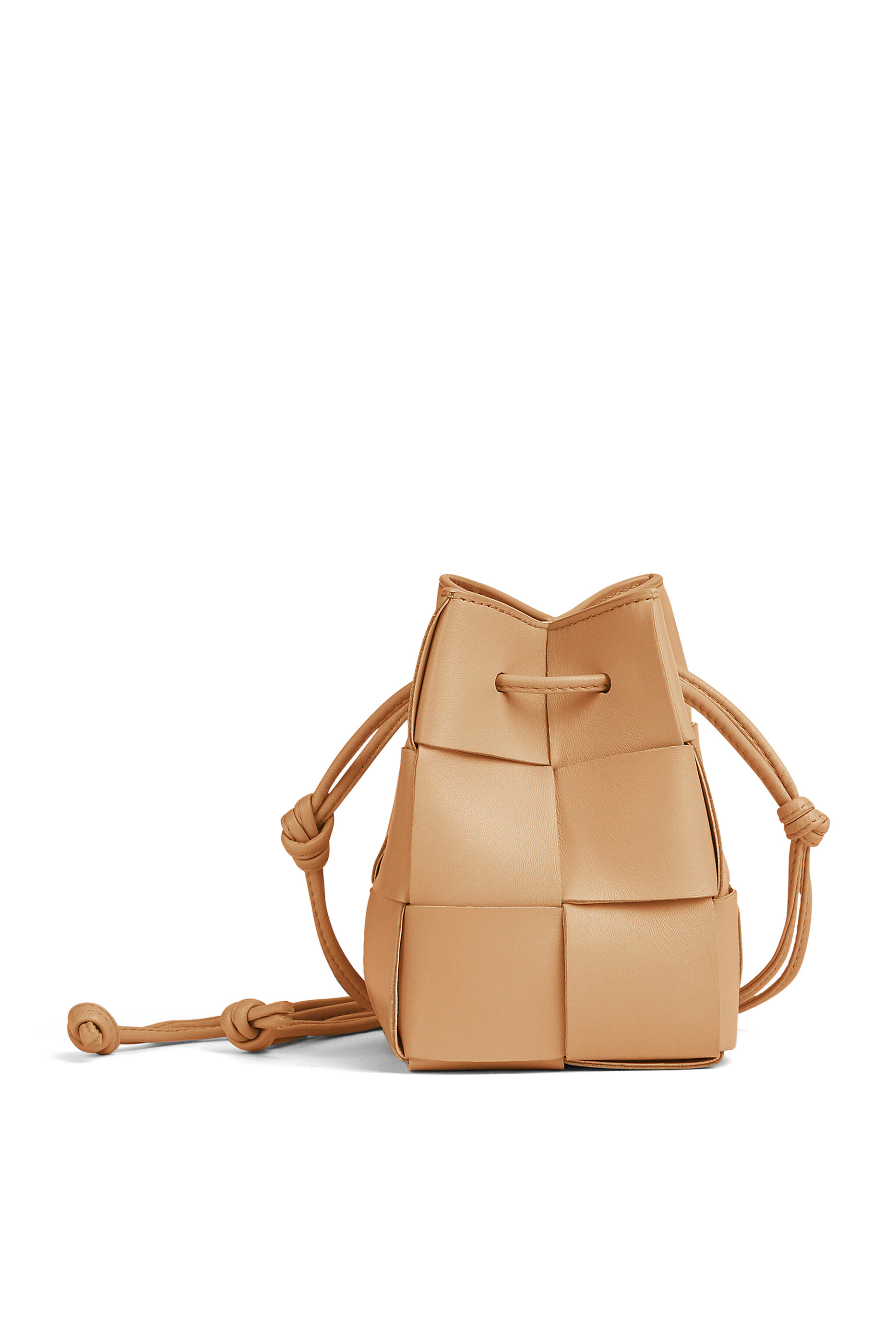 Mini Cassette Cross-Body Bucket Bag
