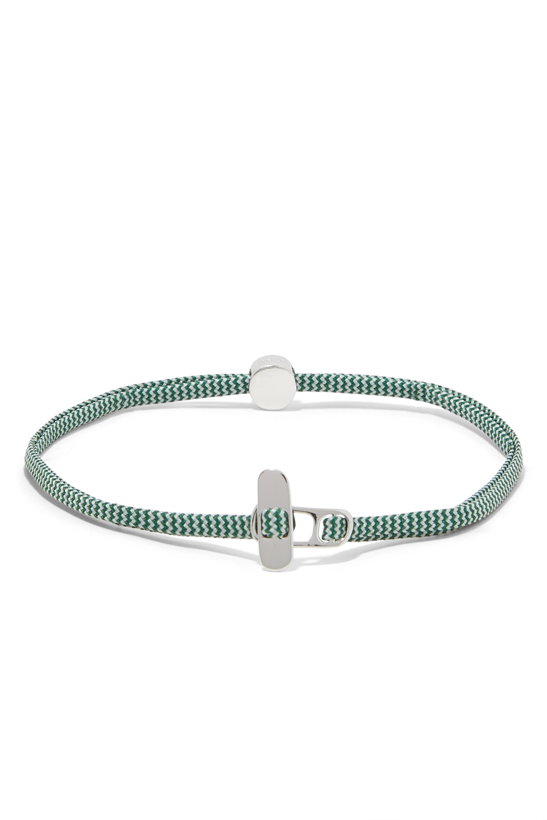 Opus Rope Bracelet, Sterling Silver & Chalcedony
