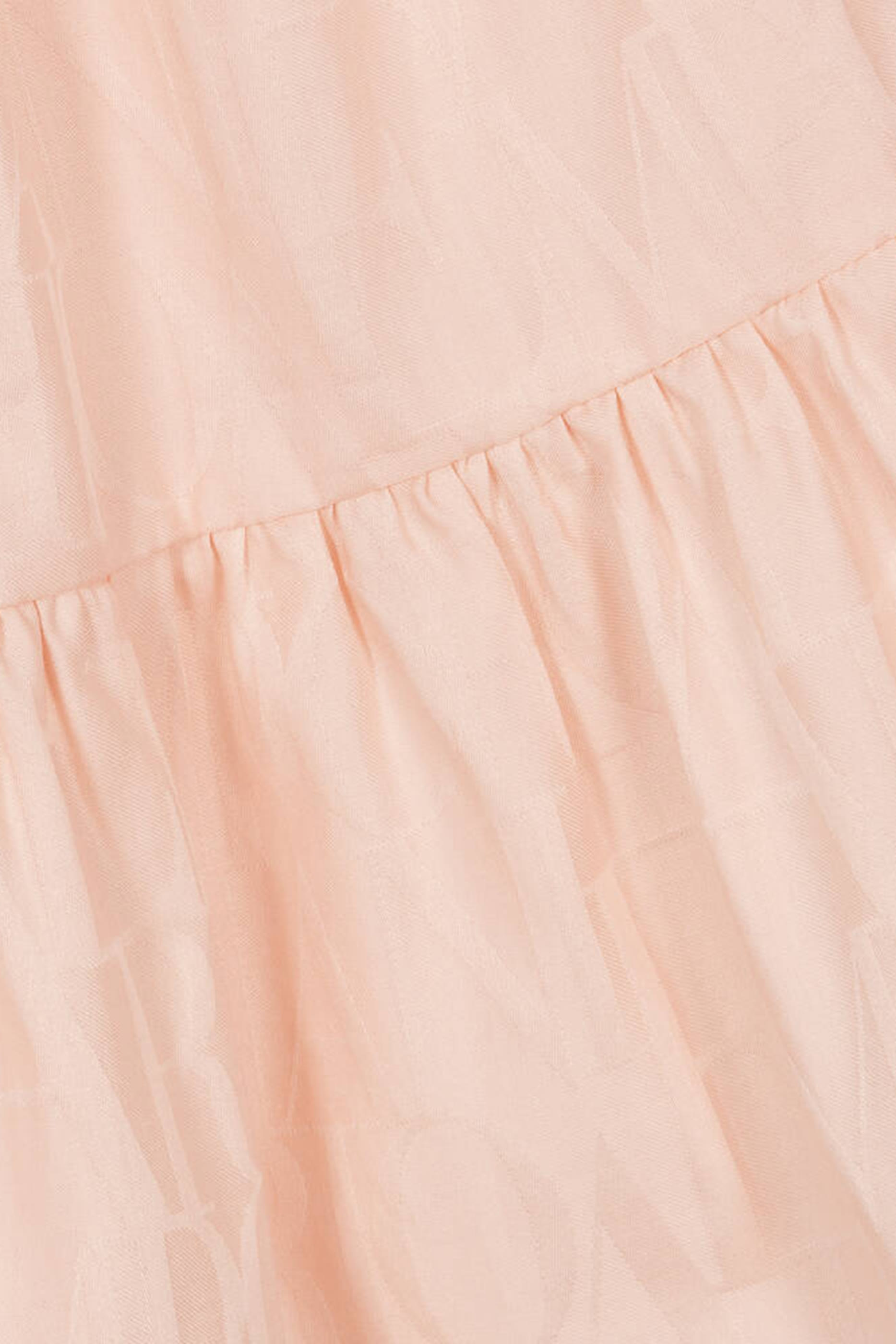 Kids Cotton Jacquard Skirt