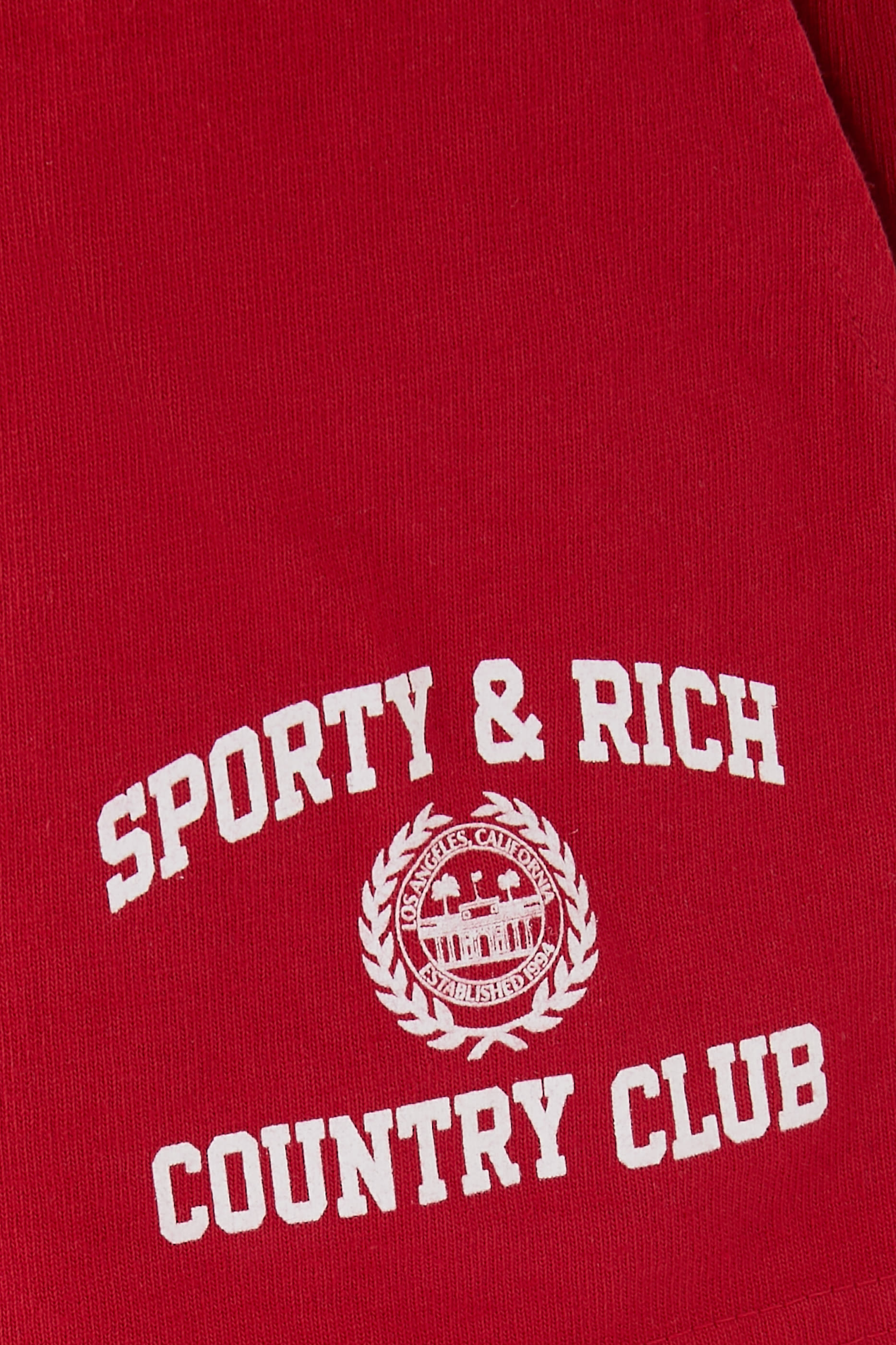 Varsity Crest Disco Shorts